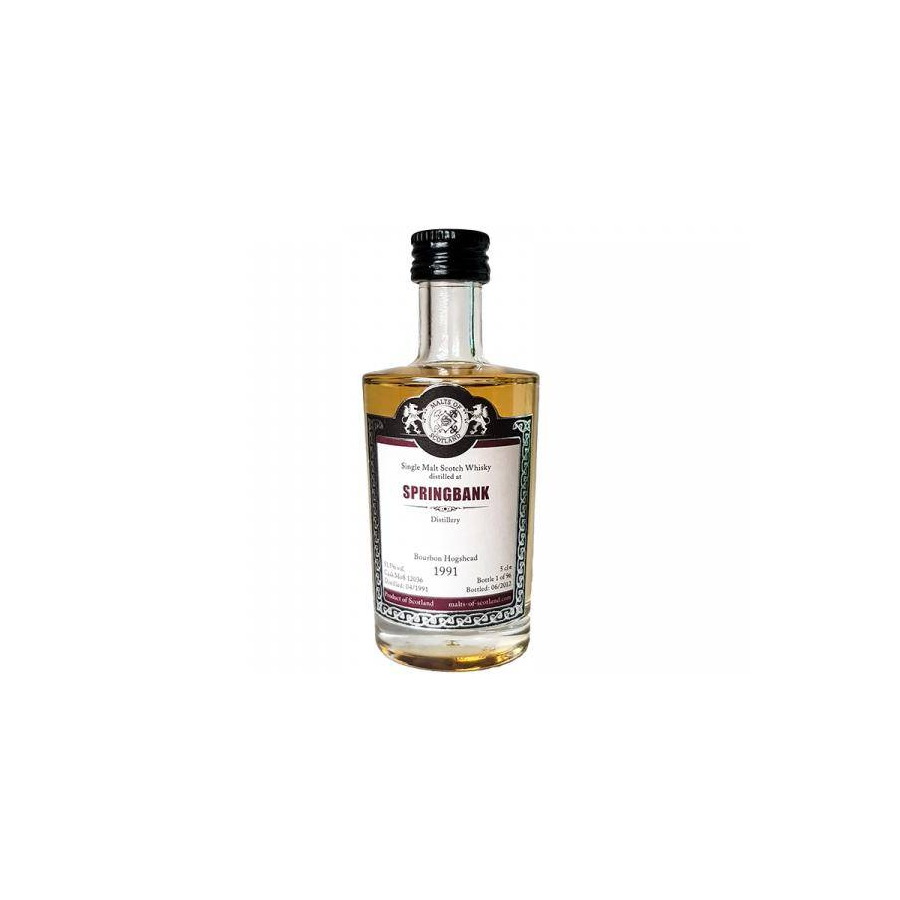 Springbank 1991 21 Years Single Malt Whisky