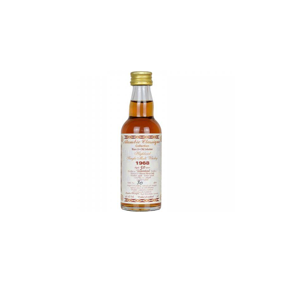 Tomintoul 1968 50 Years Single Malt Whisky