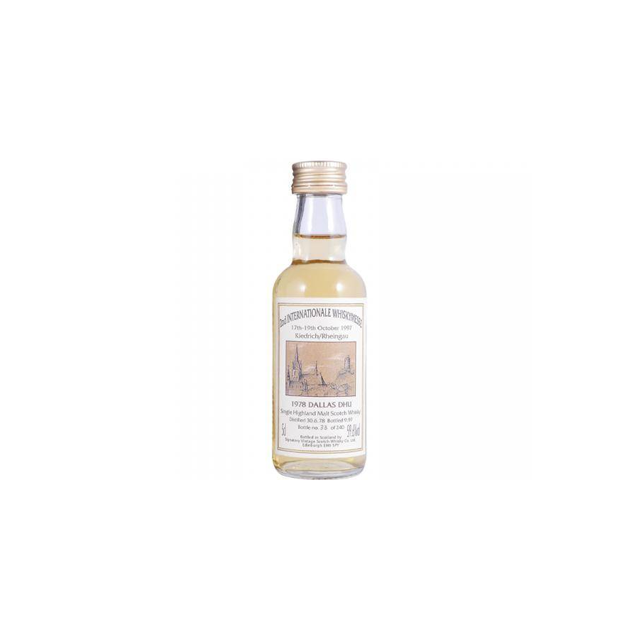 Dallas Dhu Miniature 1978 19 Years Single Malt Whisky