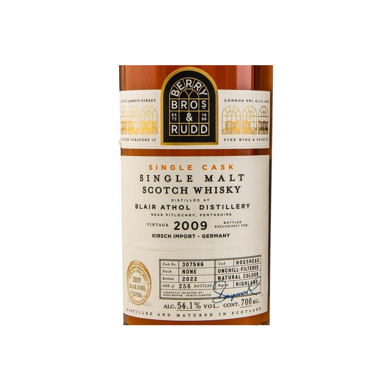 Blair Athol Single Cask 2009 13 Years Single Malt Whisky 3