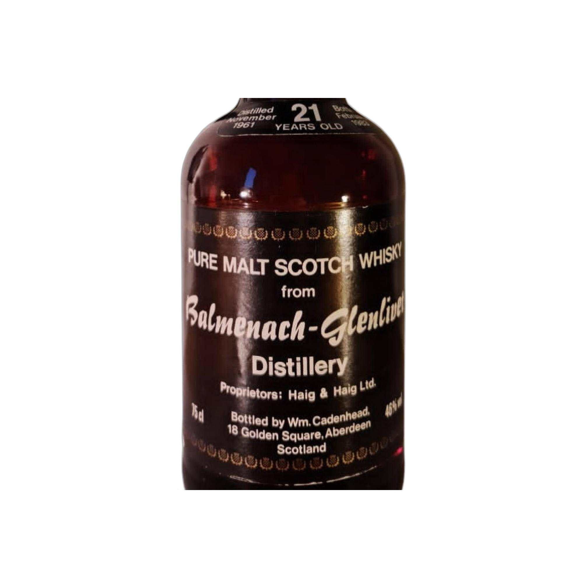 Balmenach 1961 21 Years Single Malt Whisky 2