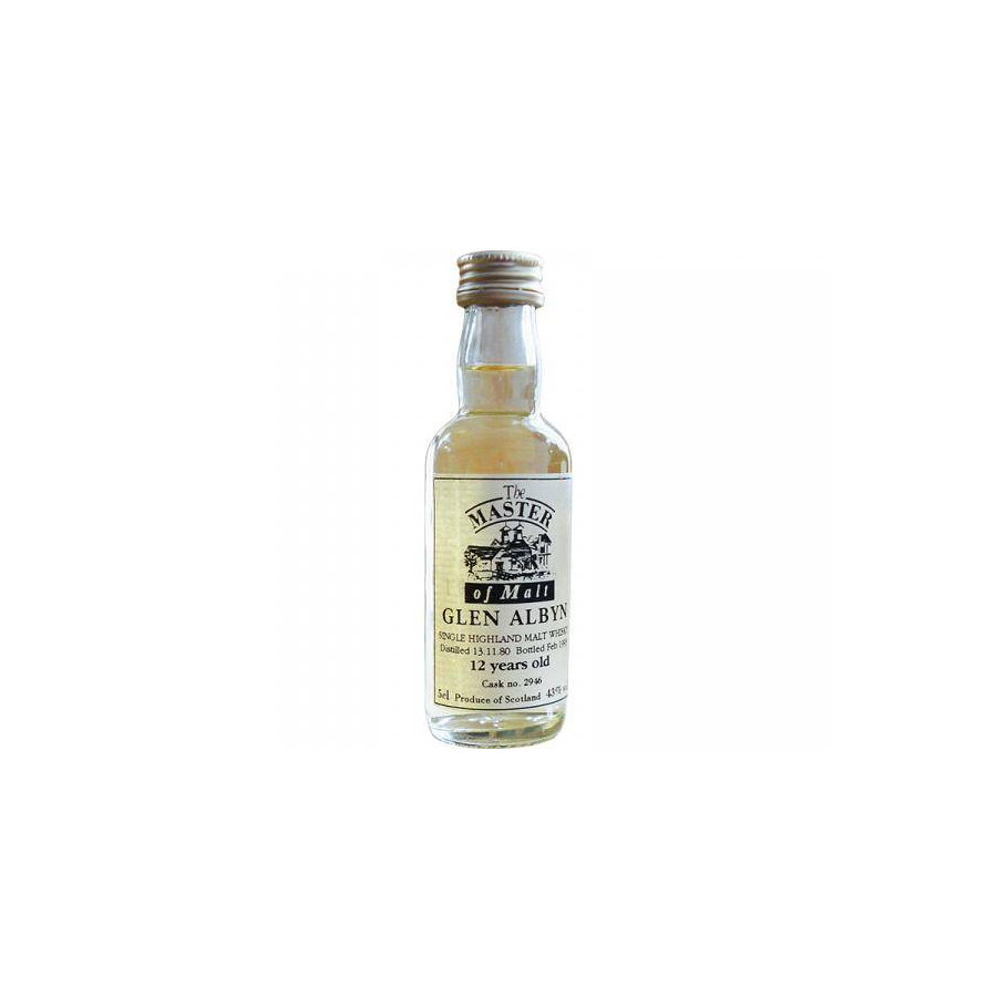The Scotch Malt Whisky Society Miniature 1980 12 Years Single Malt Whisky