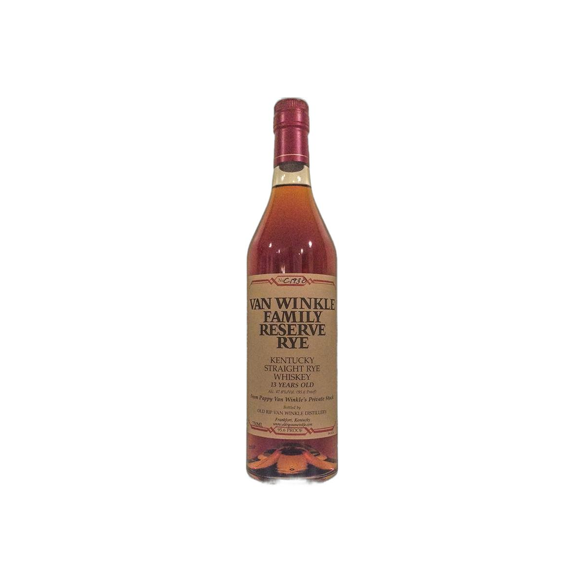 Pappy Van Winkle's 13 Years Rye Whisky