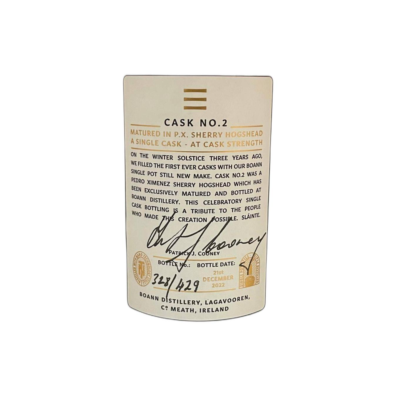 Boann Distillery Solstice 2