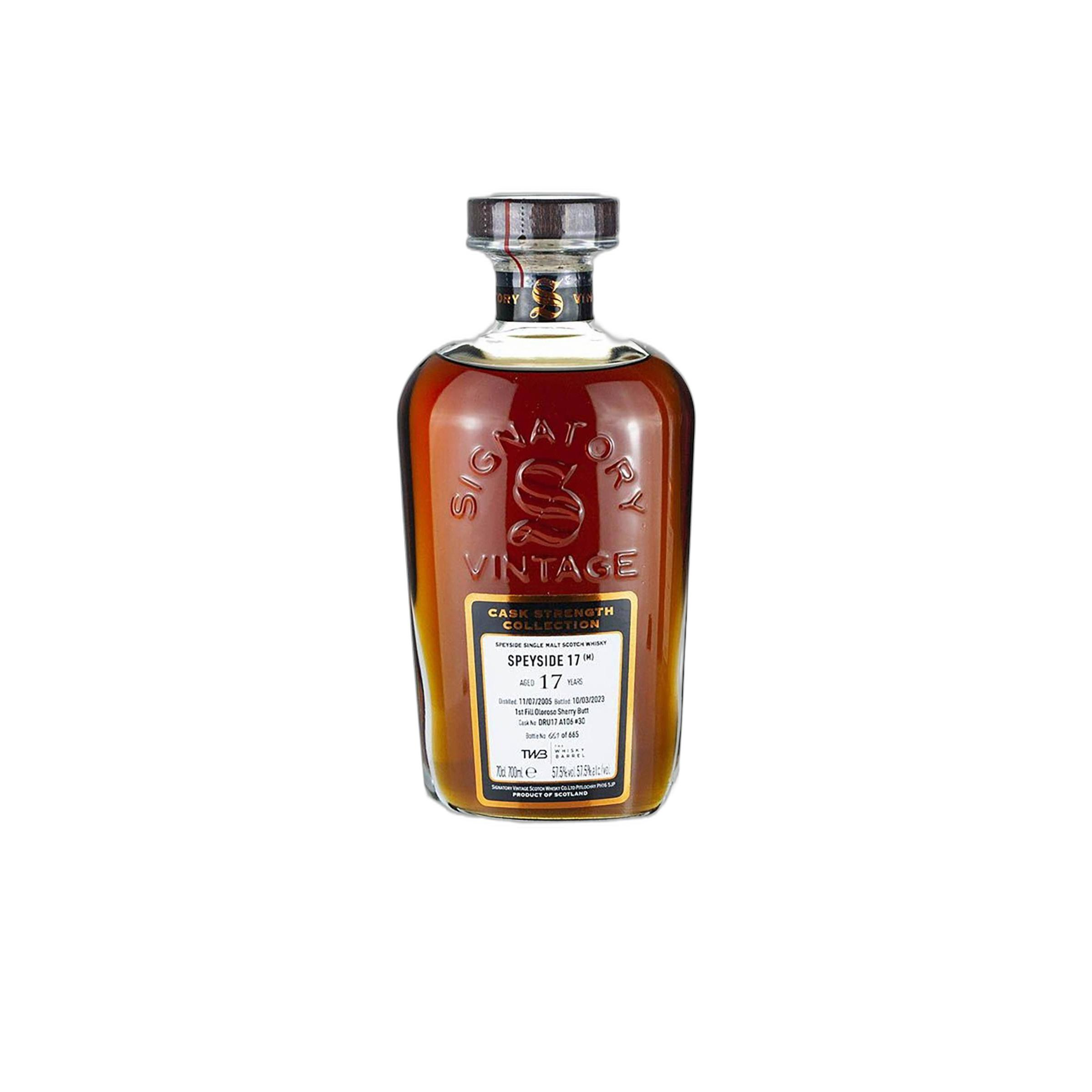 Signatory Vintage Cask Strength Collection 2005 17 Years Single Malt Whisky