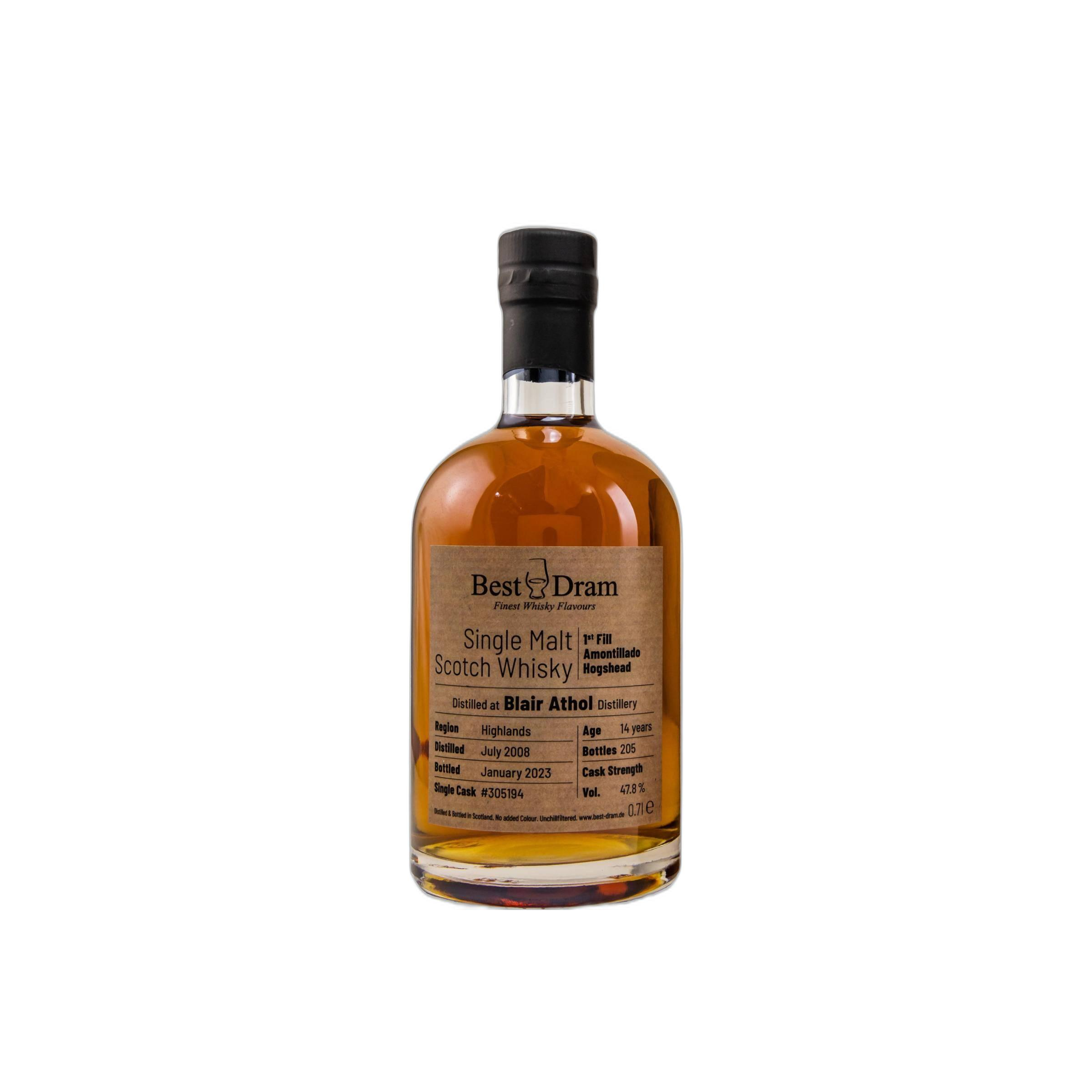 Blair Athol 2008 14 Years Single Malt Whisky