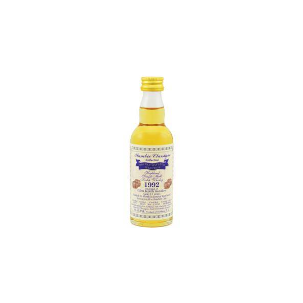 Glen Keith 1992 23 Years Single Malt Whisky