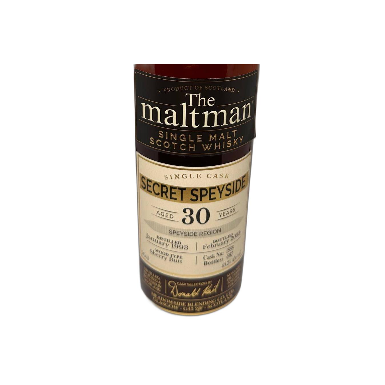 Meadowside Blending 1993 30 Years Single Malt Whisky 2