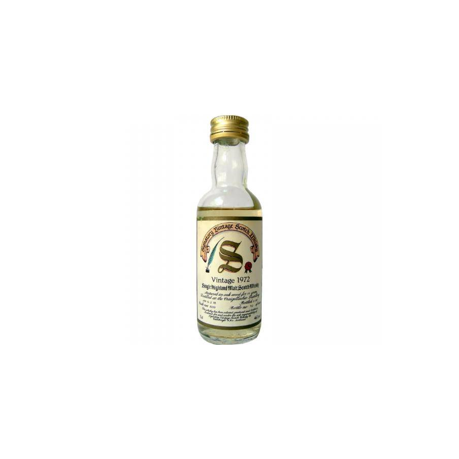 Craigellachie 1972 17 Years Single Malt Whisky