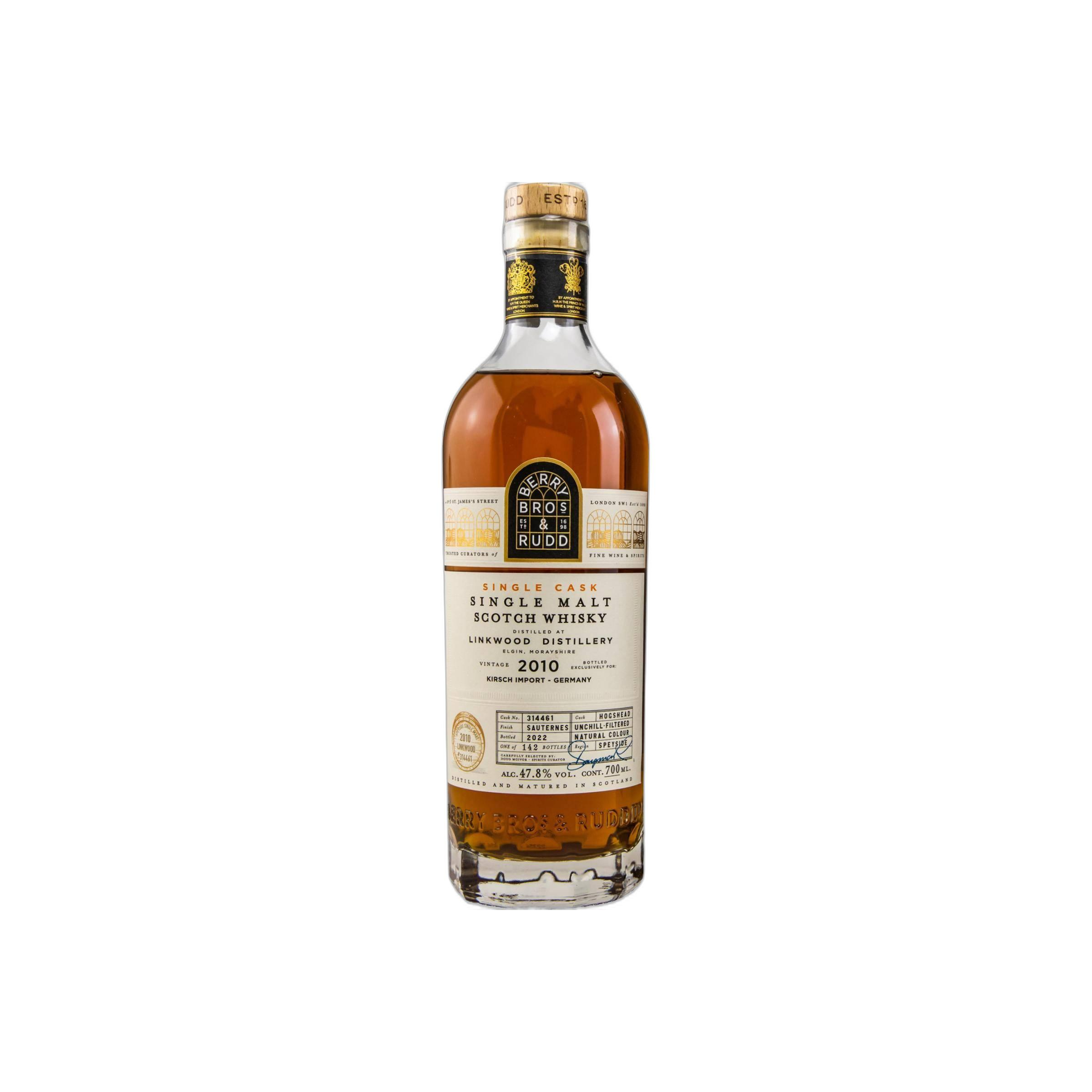 Berry Bros. & Rudd Single Cask 2010 12 Years Single Malt Whisky