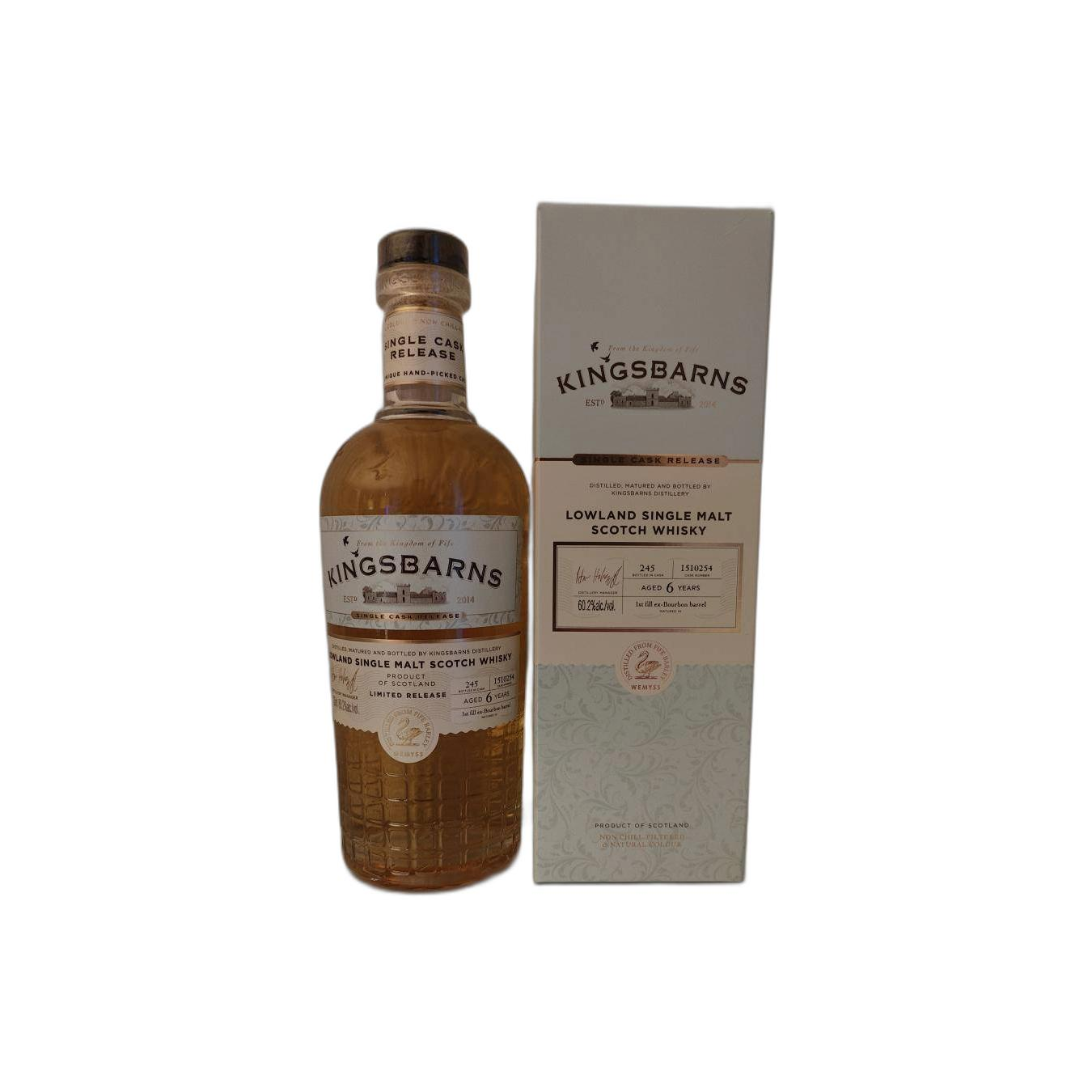 Kingsbarns Single Cask 6 Years Single Malt Whisky 3