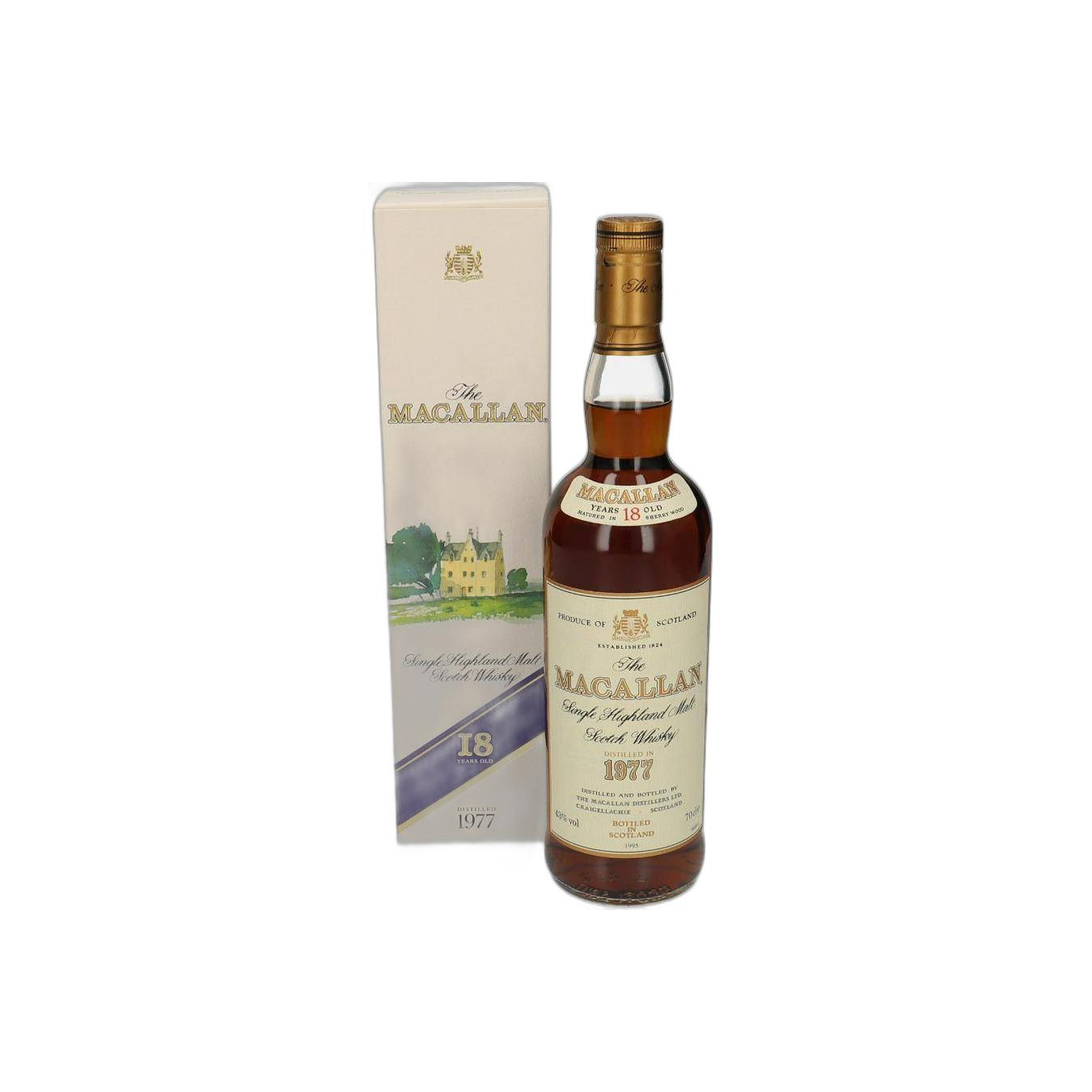 The Macallan 1977 18 Years Single Malt Whisky