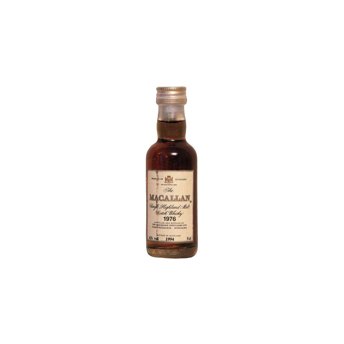 The Macallan Miniature 1976 18 Years Single Malt Whisky