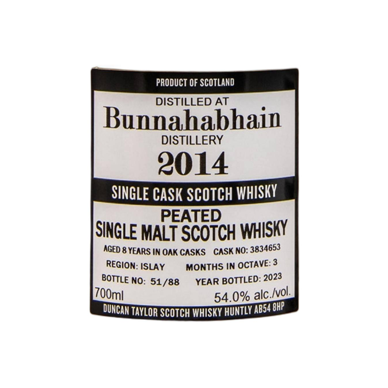 Bunnahabhain 2014 8 Years Single Malt Whisky 3