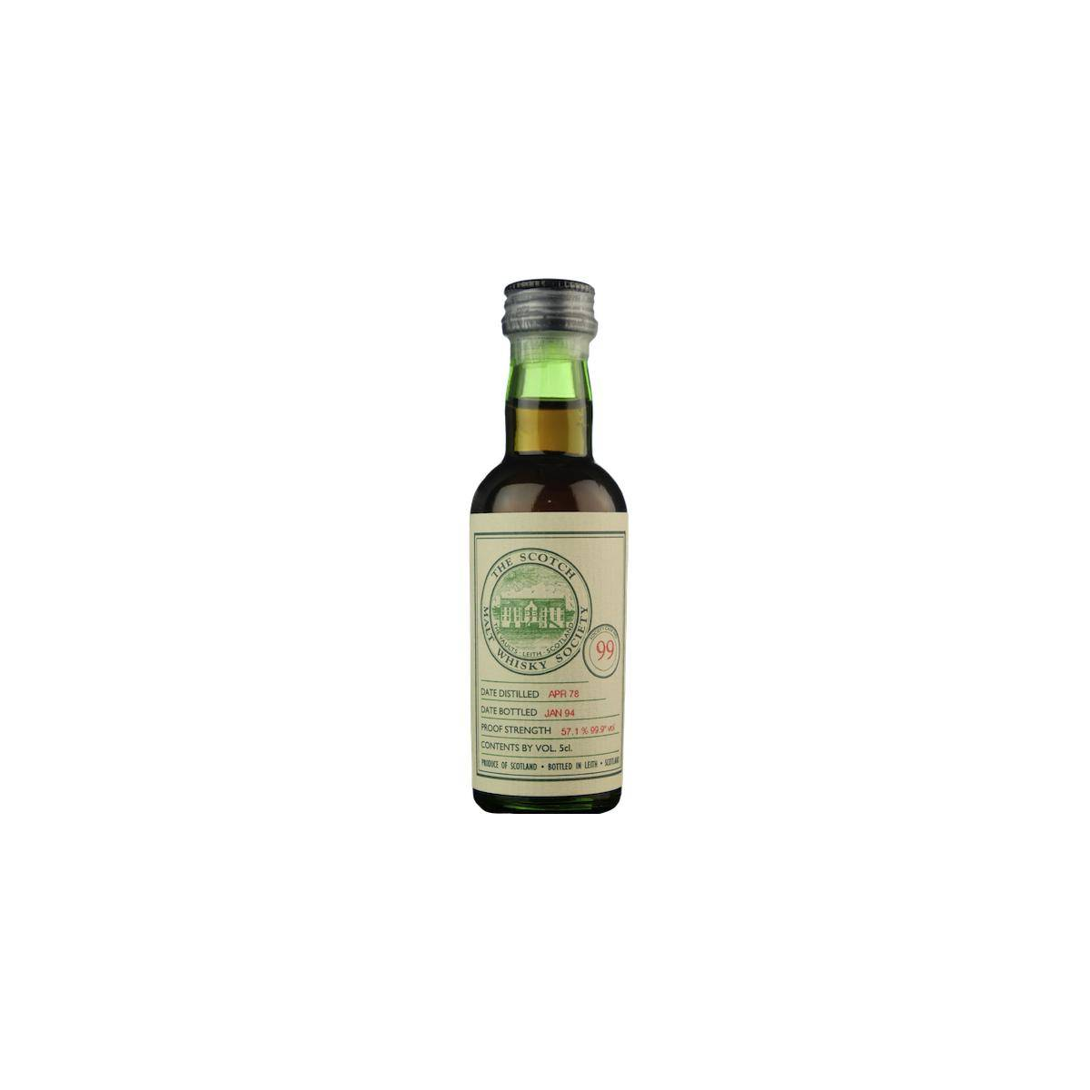 The Scotch Malt Whisky Society Miniature 1978 15 Years Single Malt Whisky
