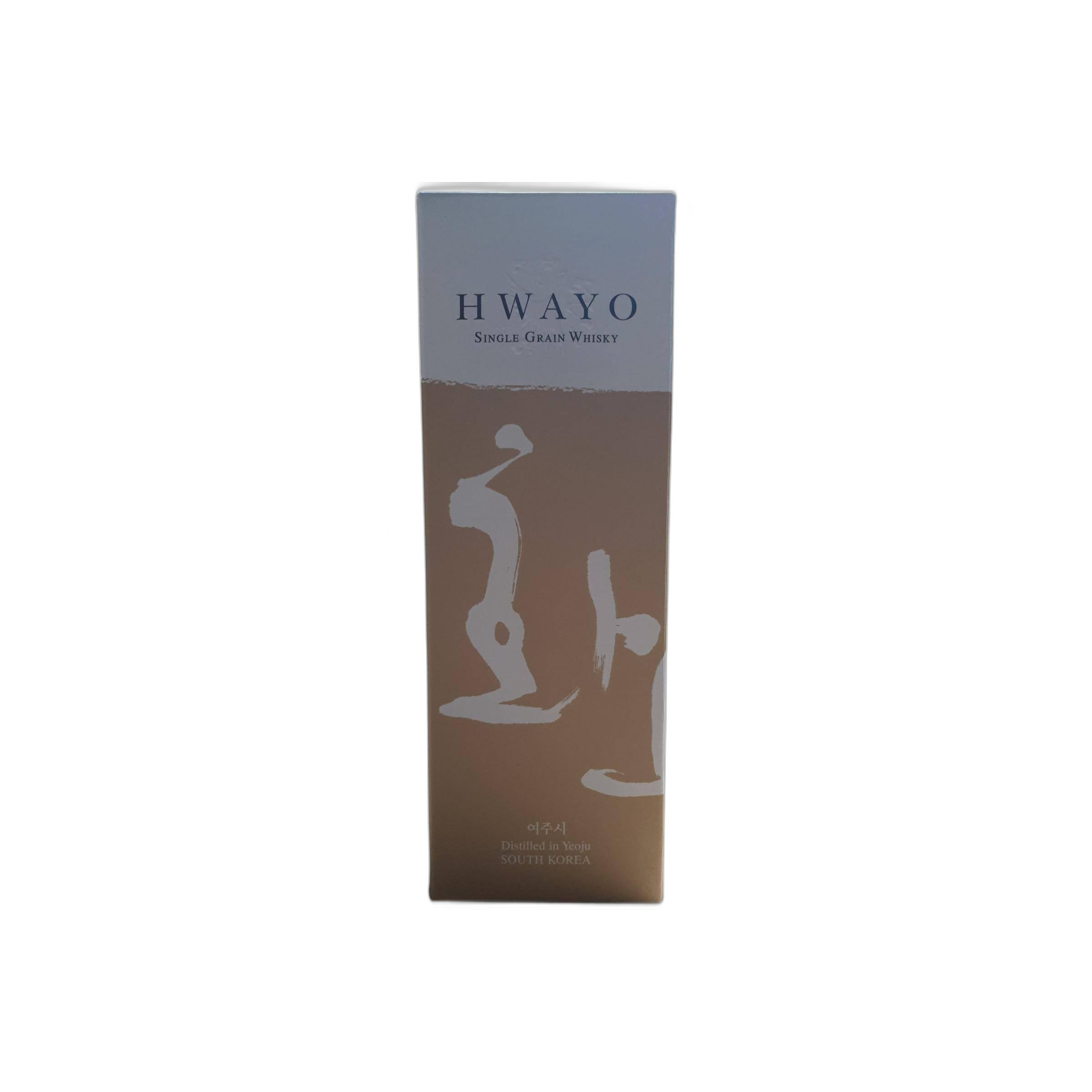 Hwayo Single Grain Whisky 2
