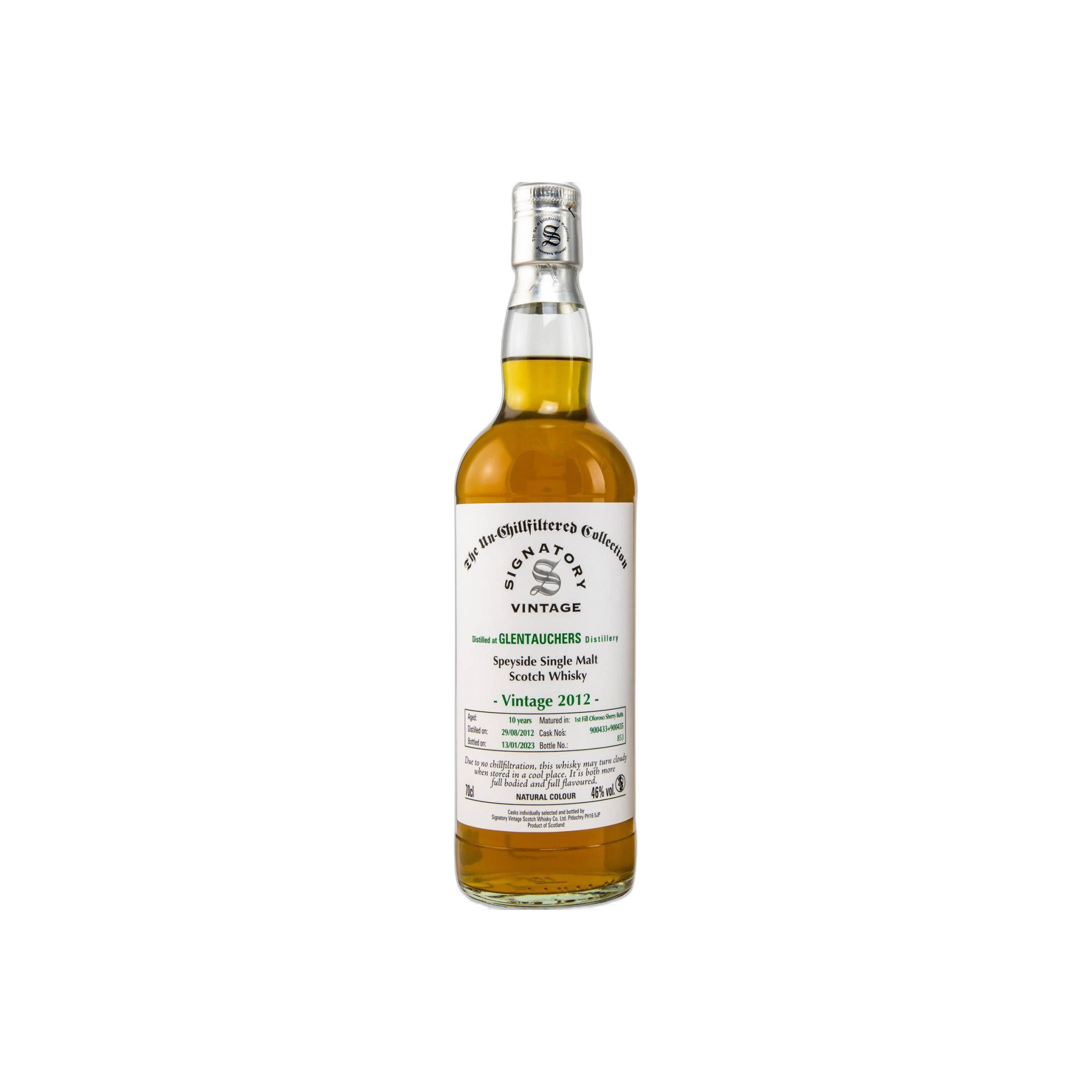 Signatory Vintage The Un-Chillfiltered Collection 2012 10 Years Single Malt Whisky