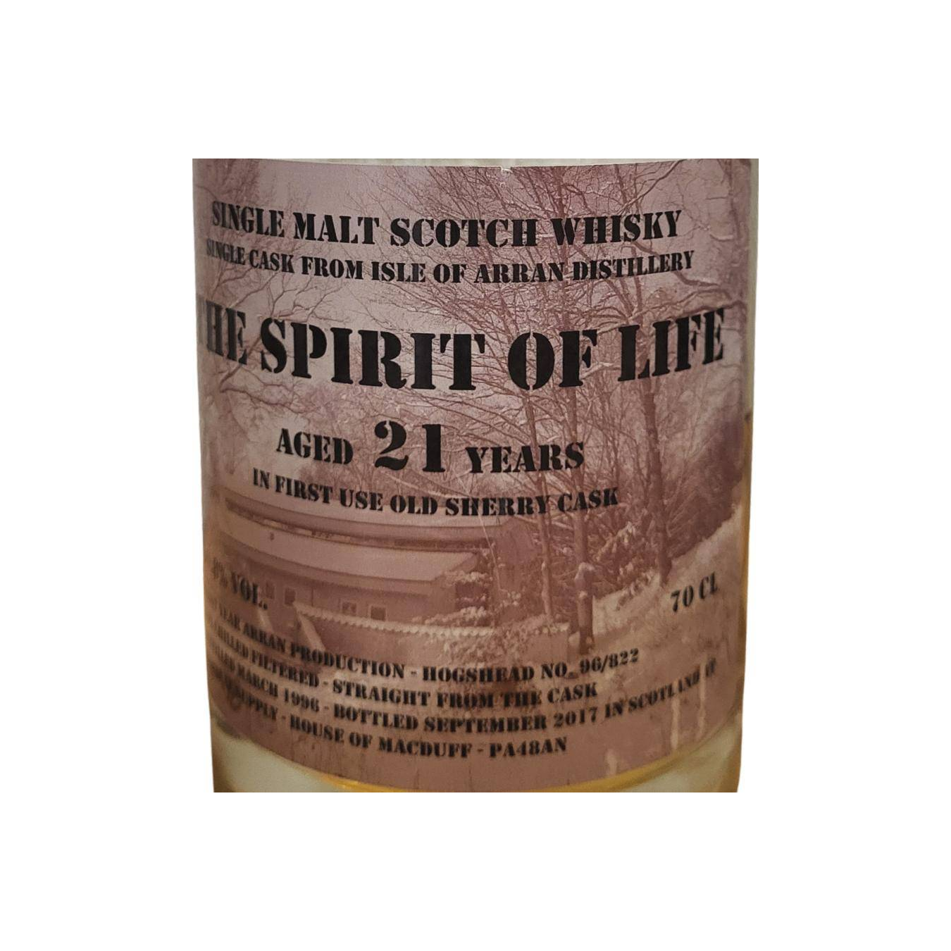 Arran 1996 21 Years Single Malt Whisky
