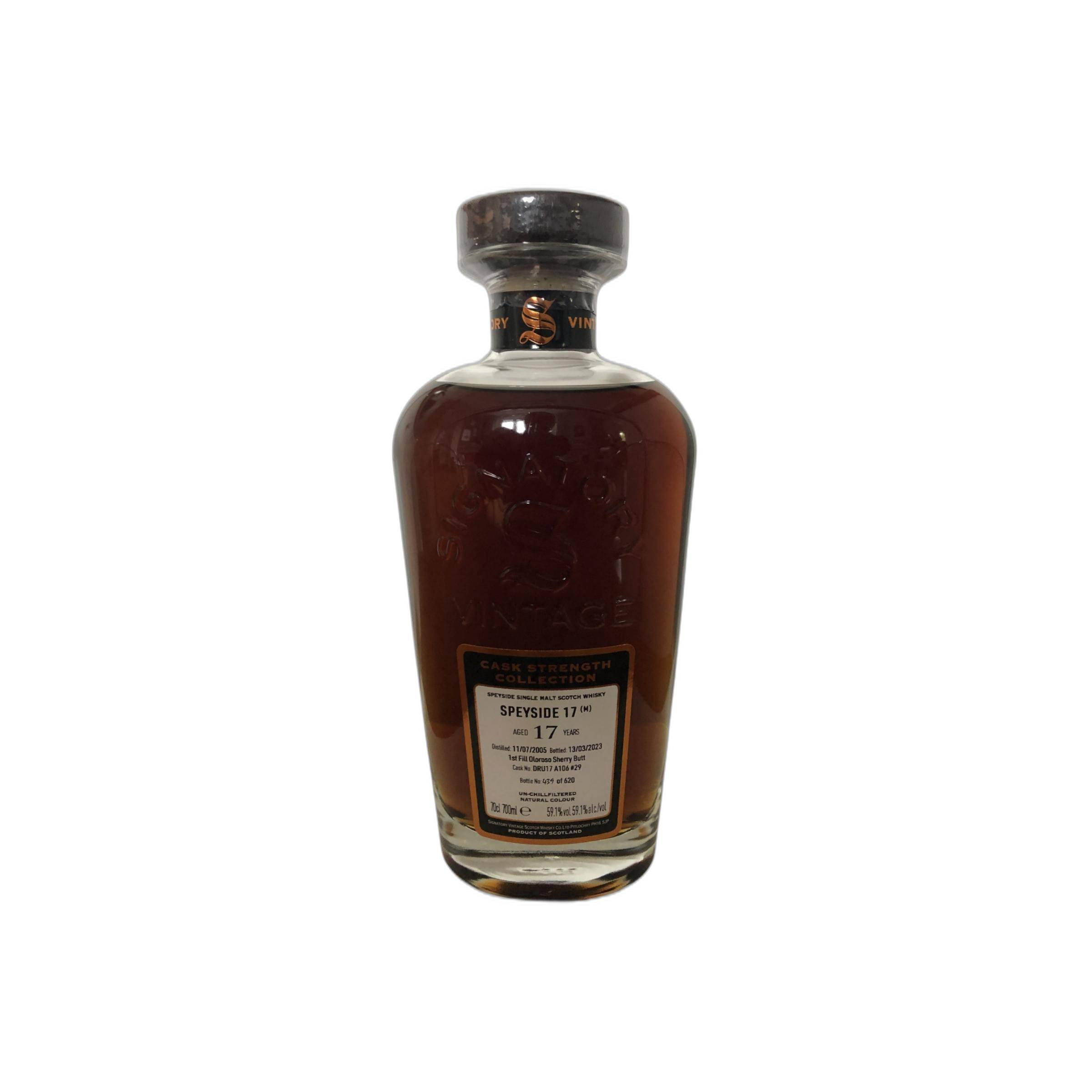 Signatory Vintage Cask Strength Collection 2005 17 Years Single Malt Whisky