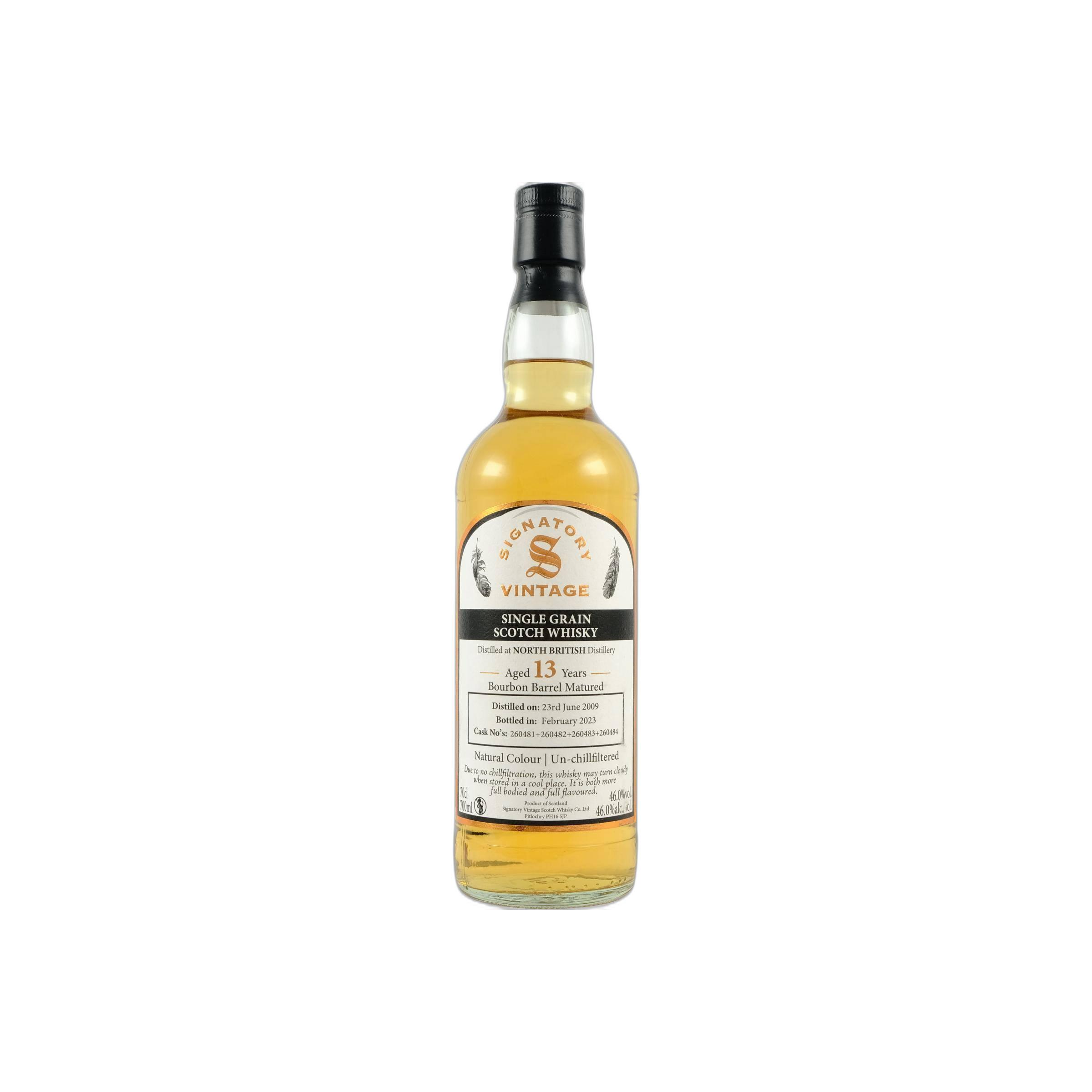Signatory Vintage 2009 13 Years Single Grain Whisky