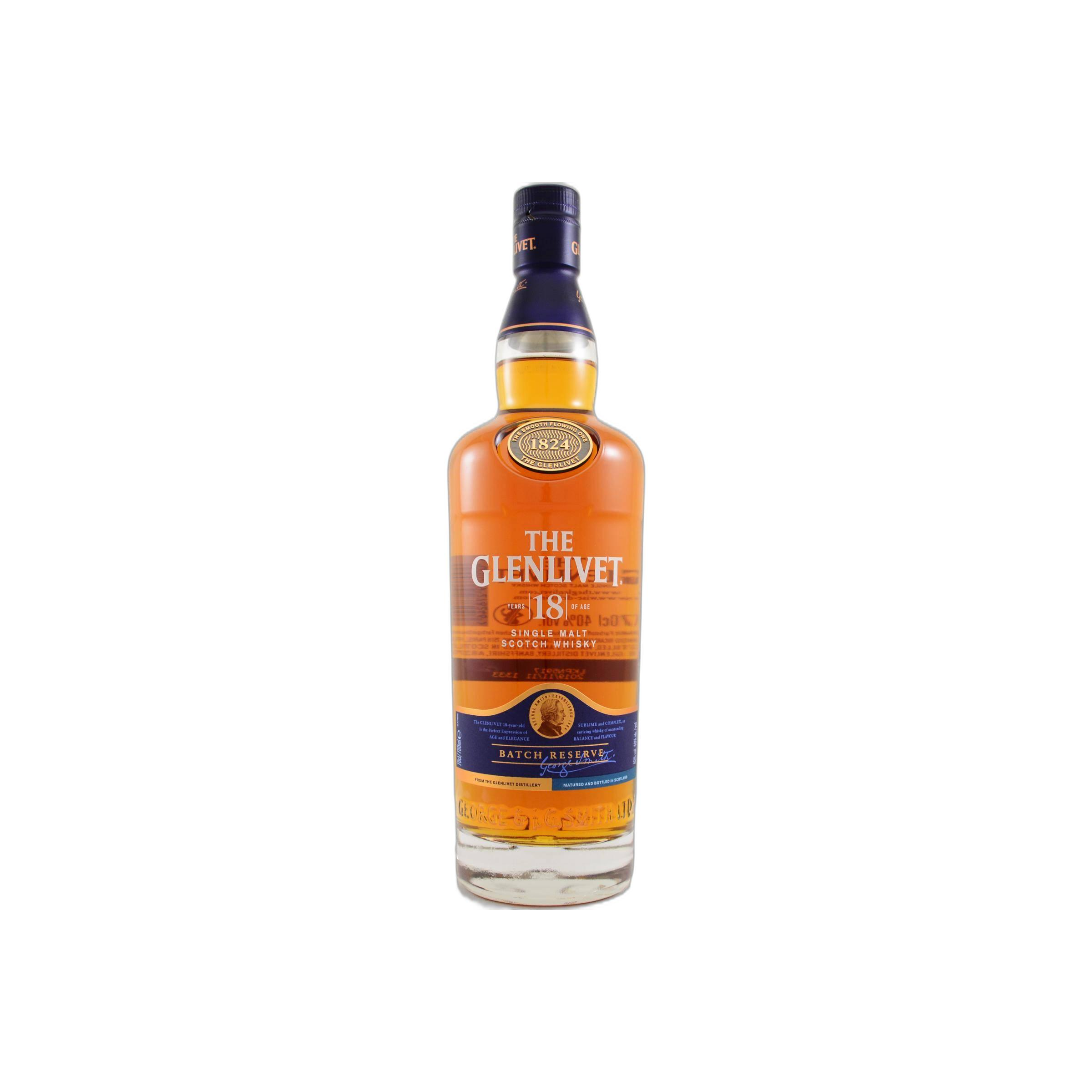 The Glenlivet 18 Years Single Malt Whisky