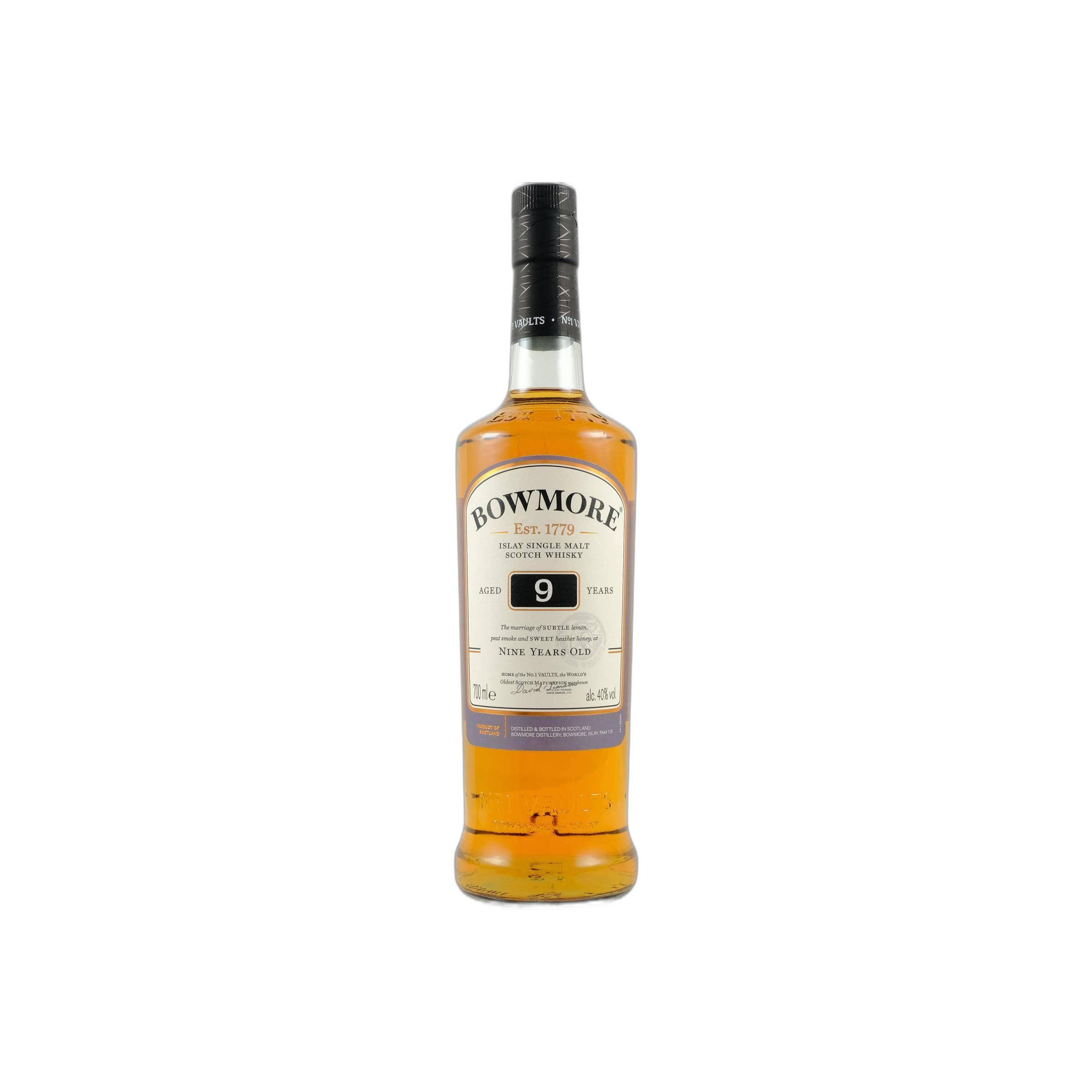 Bowmore 9 Years Single Malt Whisky