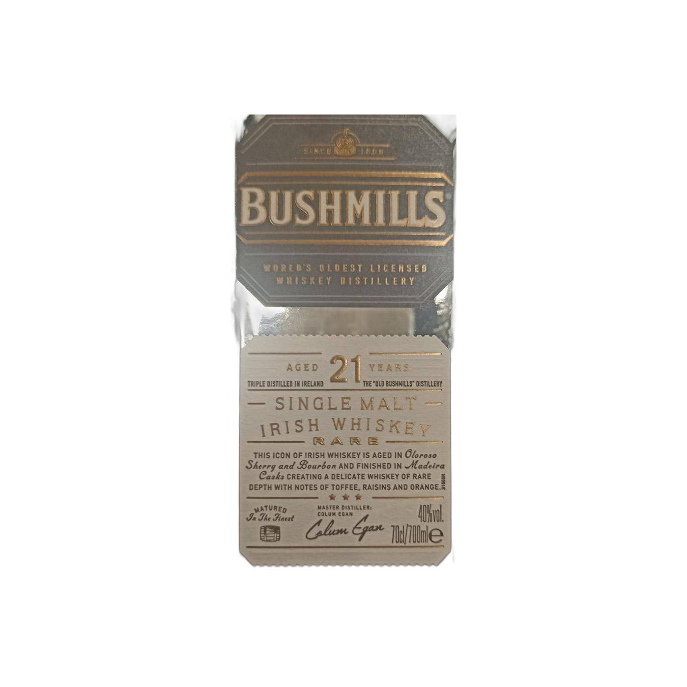 Bushmills 21 Years Single Malt Whisky 2