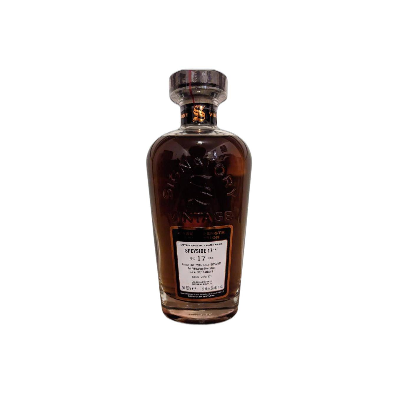 Signatory Vintage Cask Strength Collection 2005 17 Years Single Malt Whisky