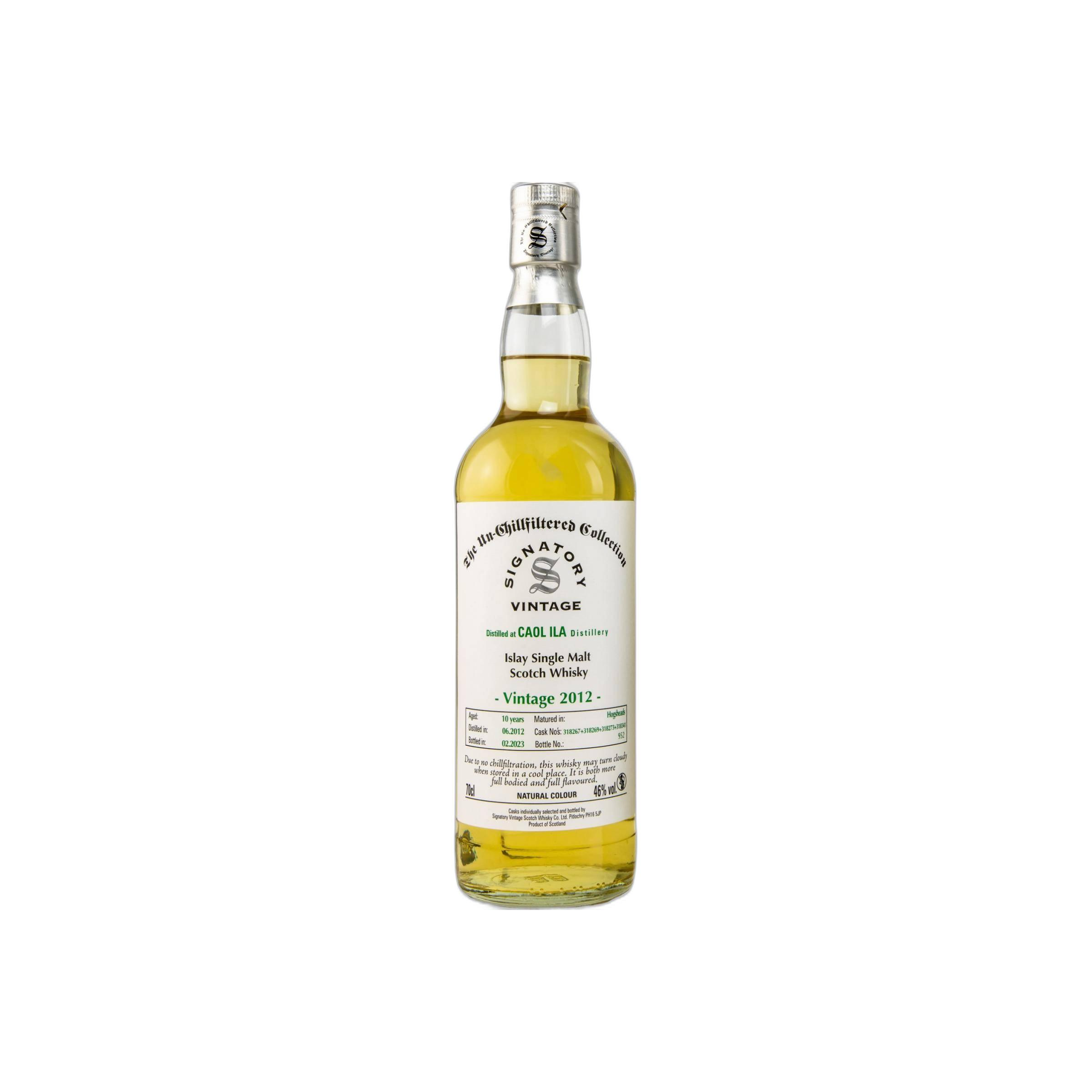Caol Ila The Un-Chillfiltered Collection 2012 10 Years Single Malt Whisky