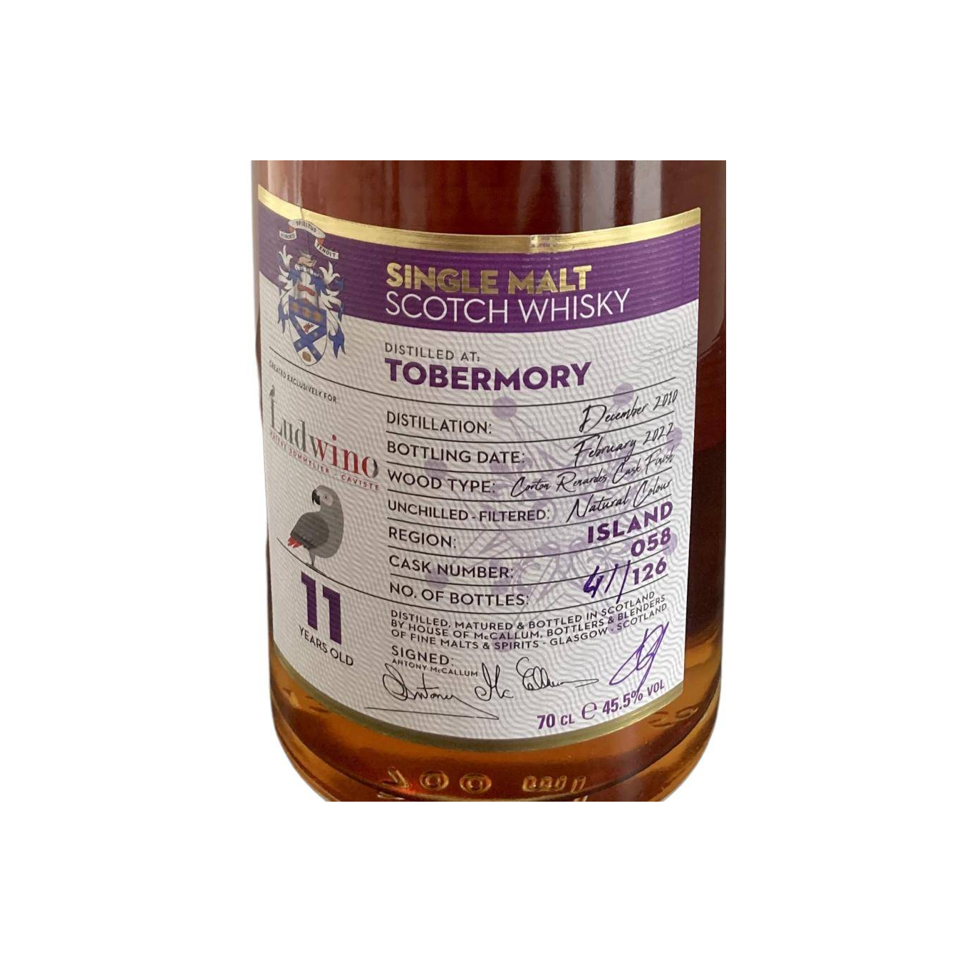 Tobermory 2010 11 Years Single Malt Whisky