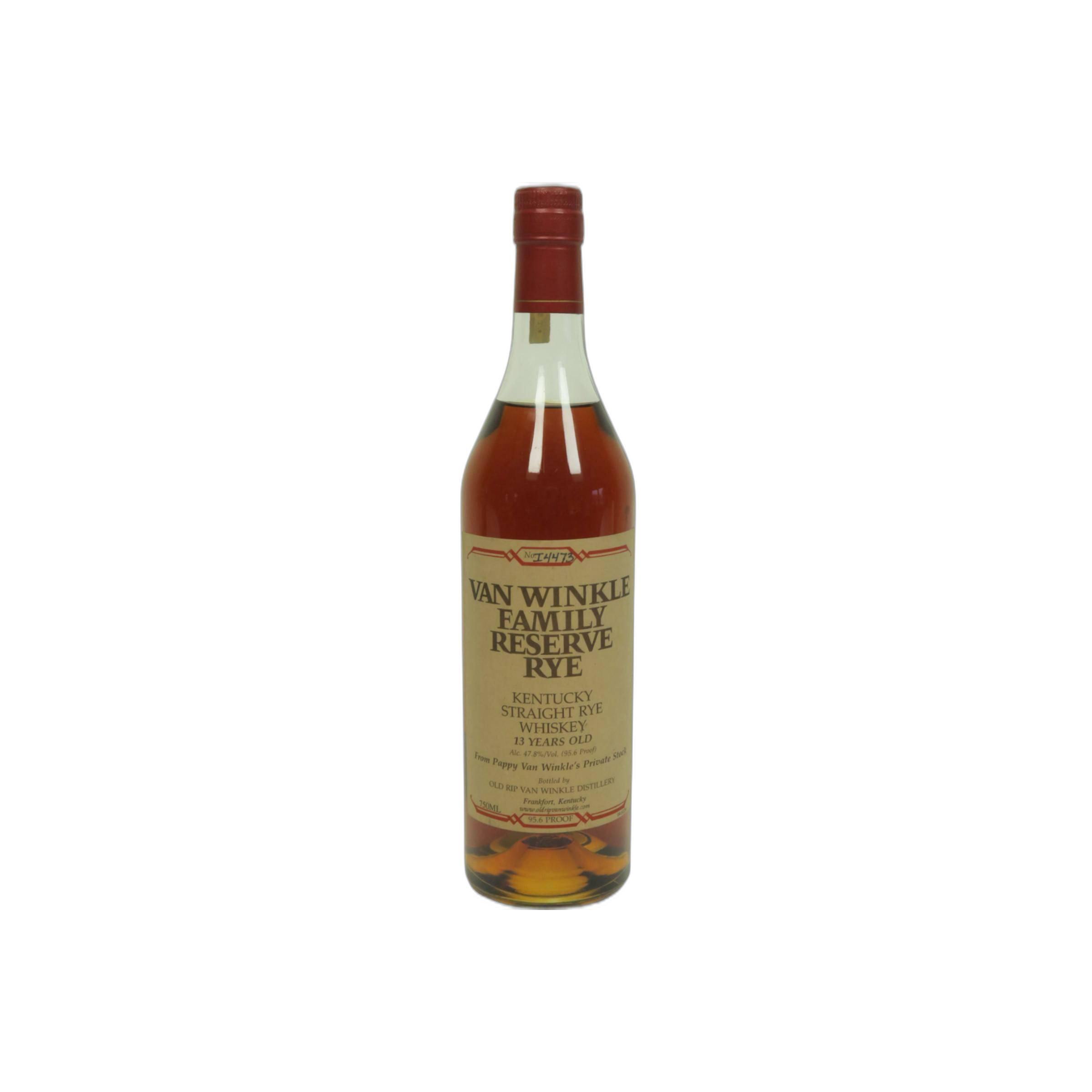 Pappy Van Winkle's 13 Years Rye Whisky