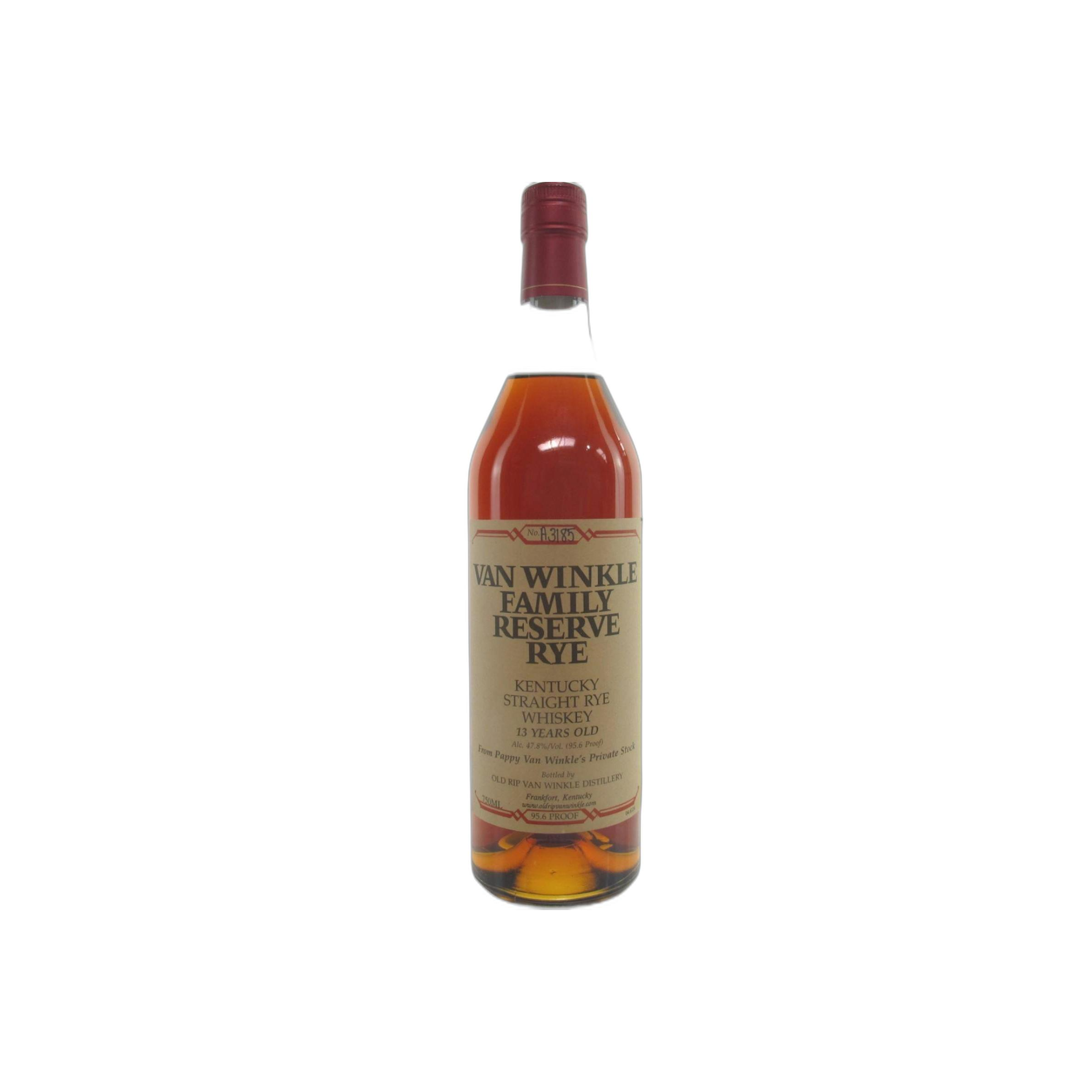 Pappy Van Winkle's 13 Years Rye Whisky