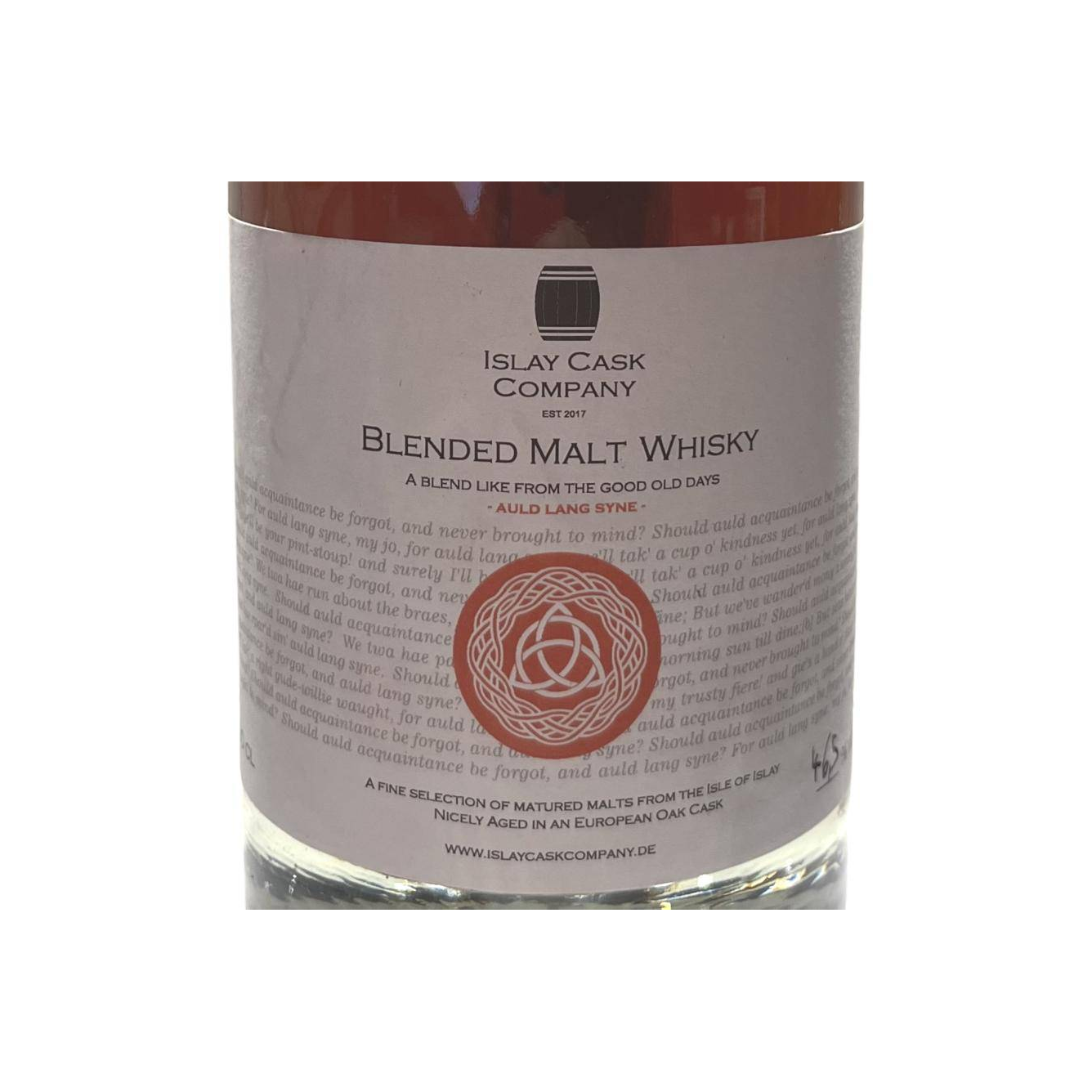 Blended Malt Whisky Auld Lang Syne 2