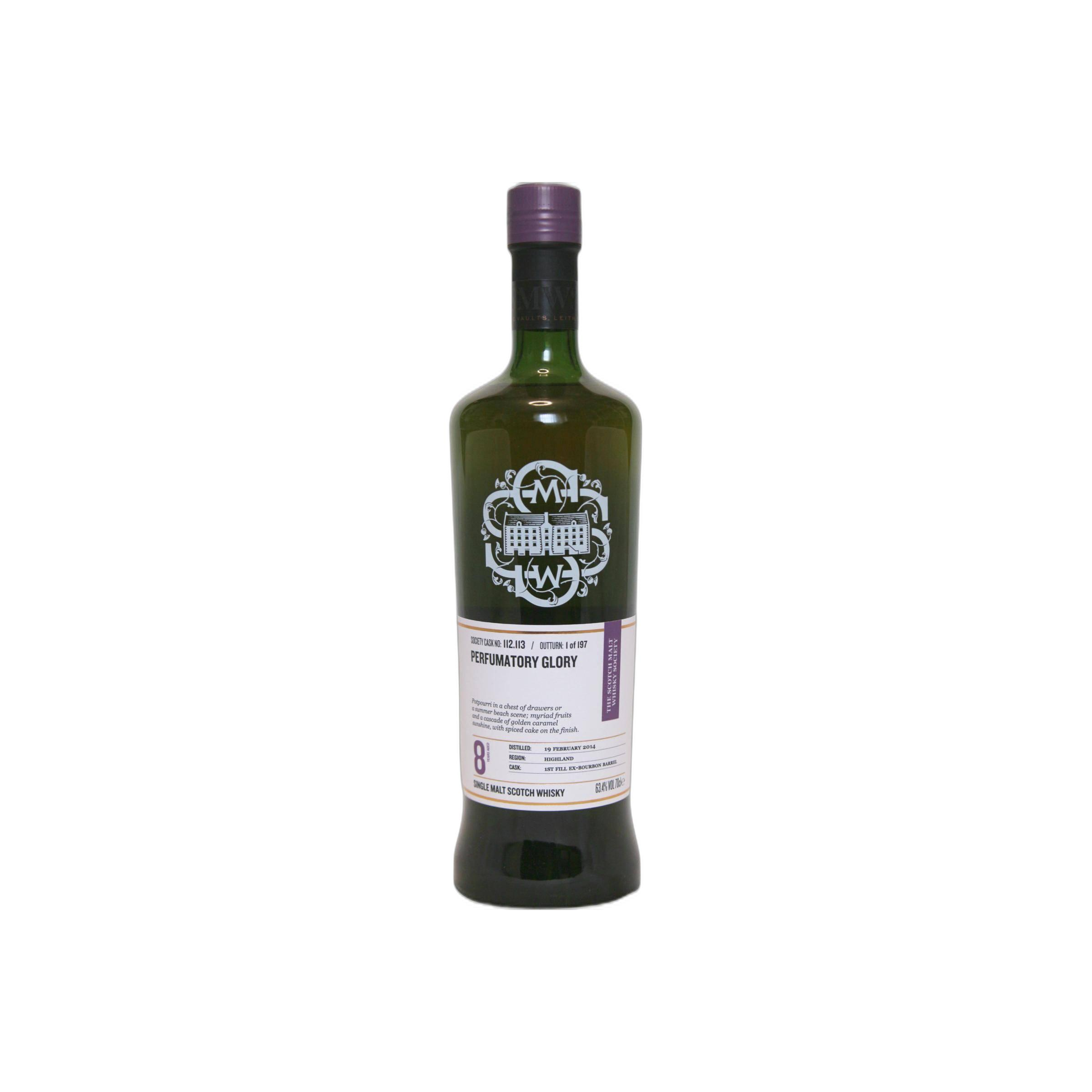 The Scotch Malt Whisky Society 2014 8 Years Single Malt Whisky