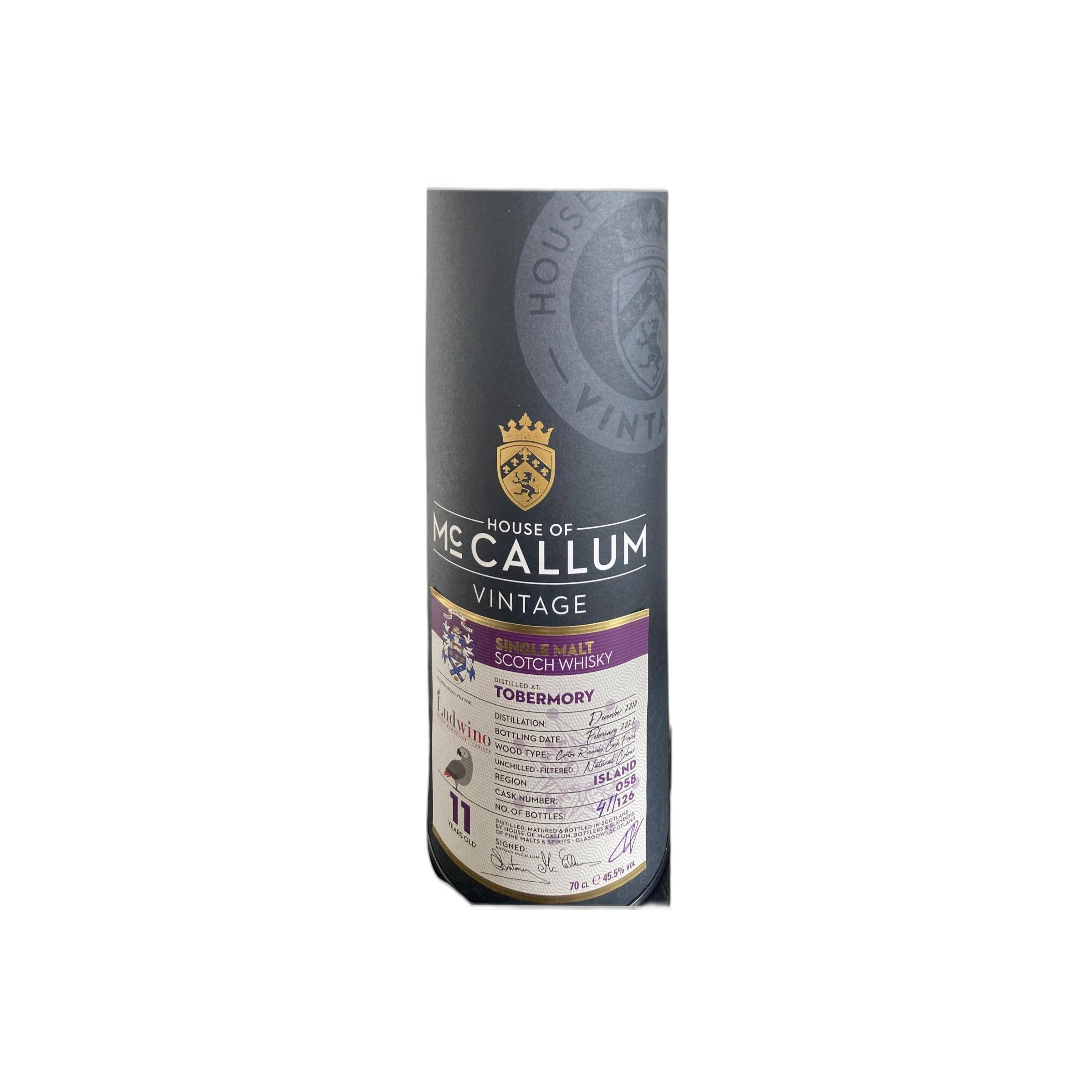 Tobermory 2010 11 Years Single Malt Whisky 2