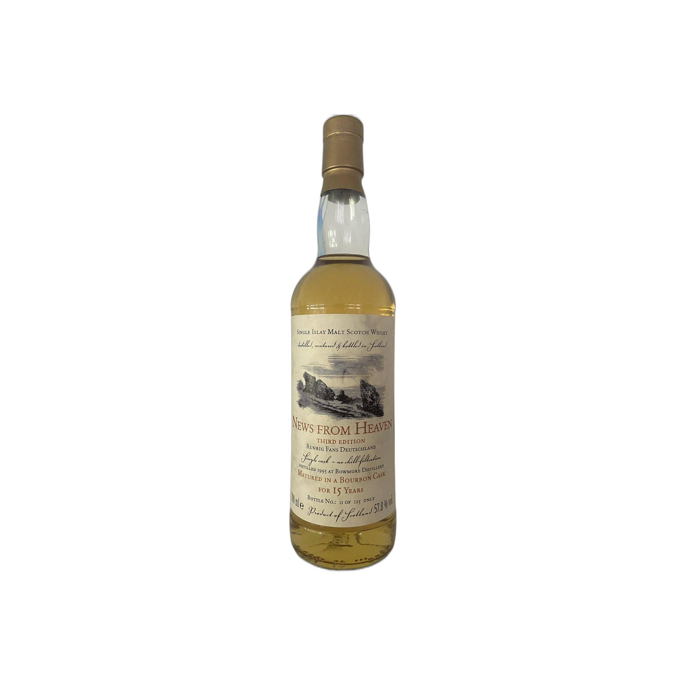 Bowmore 1995 15 Years Single Malt Whisky