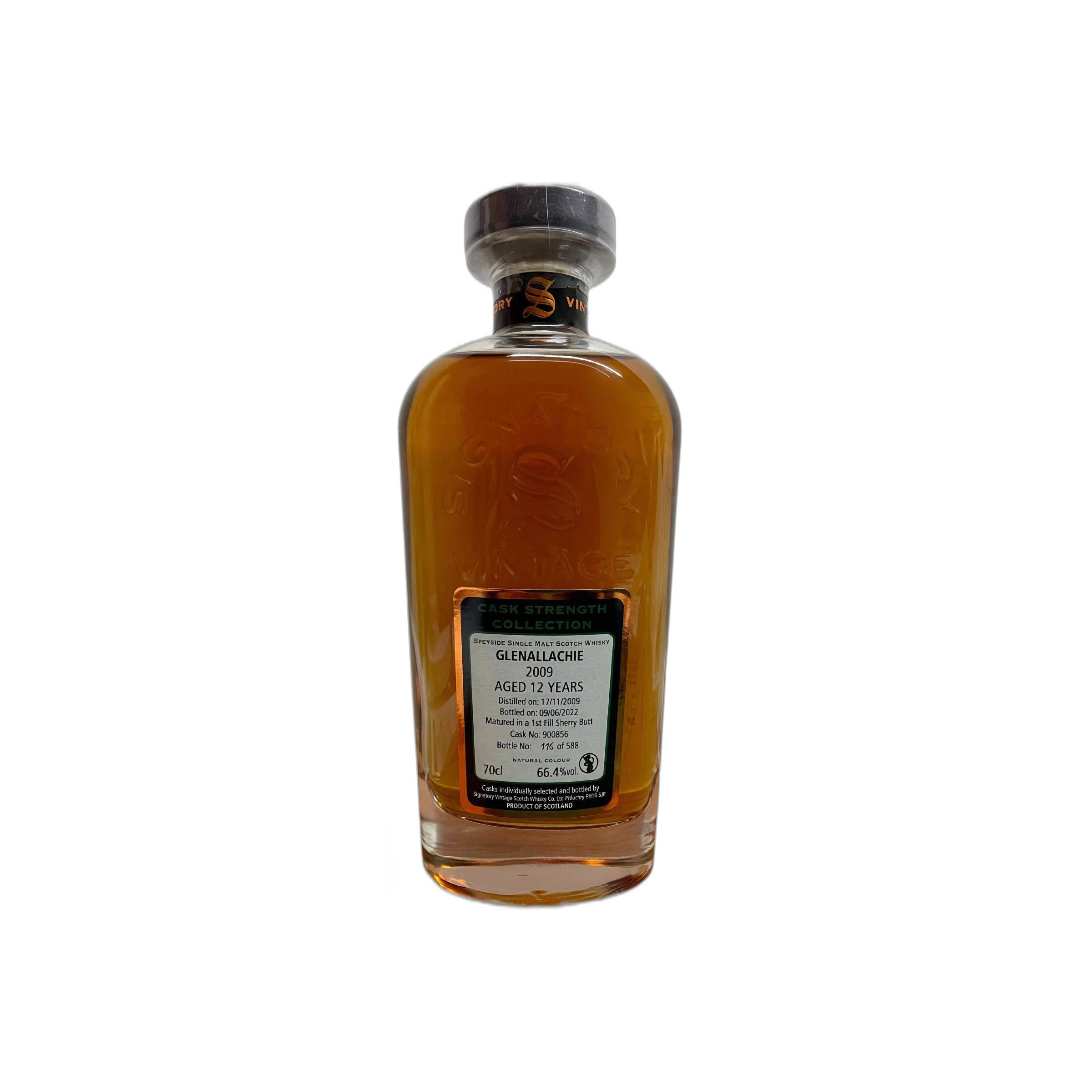 The GlenAllachie Cask Strength Collection 2009 12 Years Single Malt Whisky