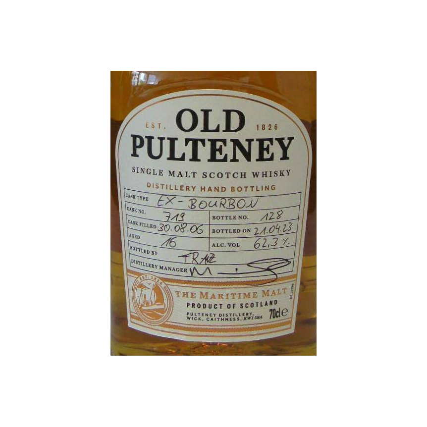 Old Pulteney 2006 16 Years Single Malt Whisky 2