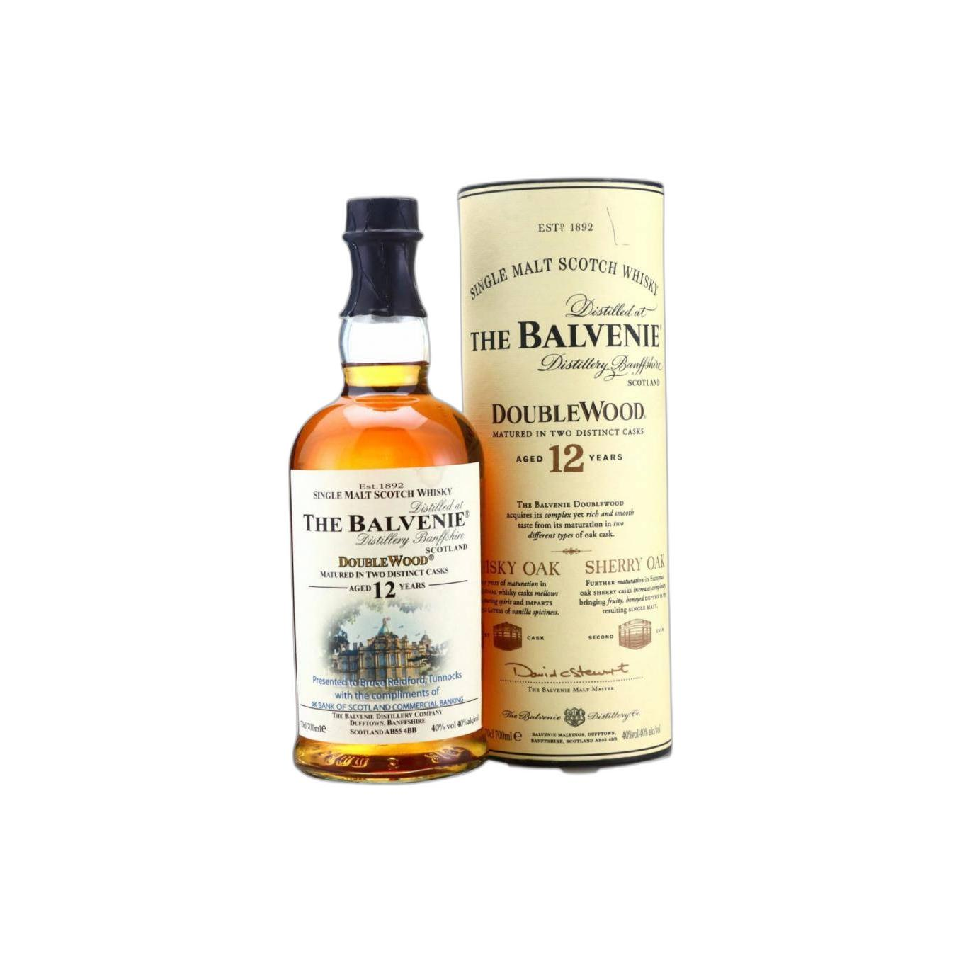 The Balvenie 12 Years Single Malt Whisky