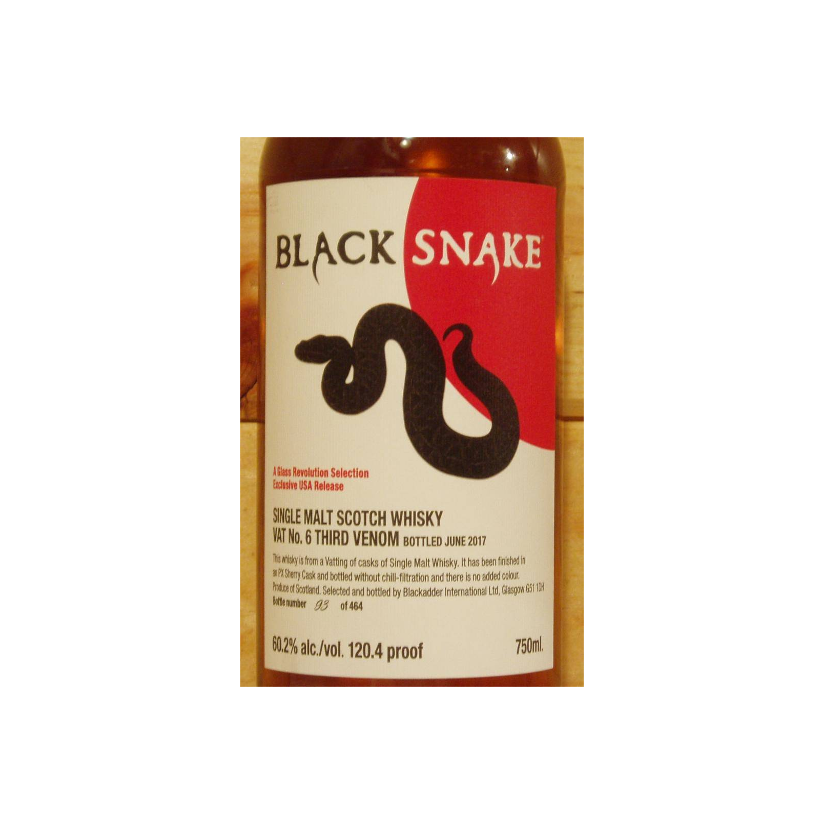 Blackadder Single Malt Whisky 2