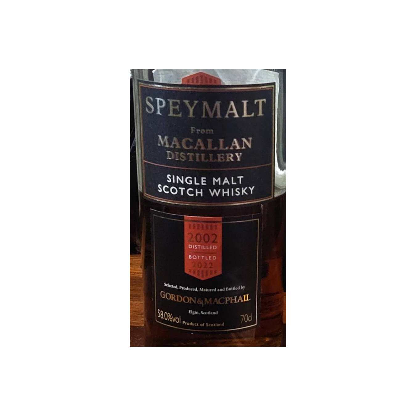 The Macallan 2002 20 Years Single Malt Whisky