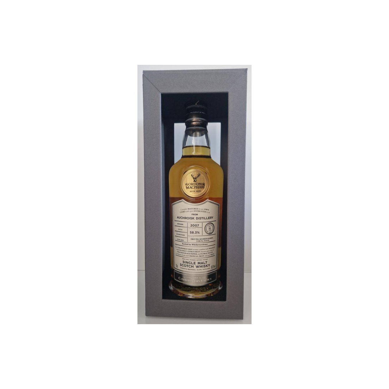 Gordon & MacPhail Connoisseurs Choice - Cask Strength 2007 14 Years Single Malt Whisky 2