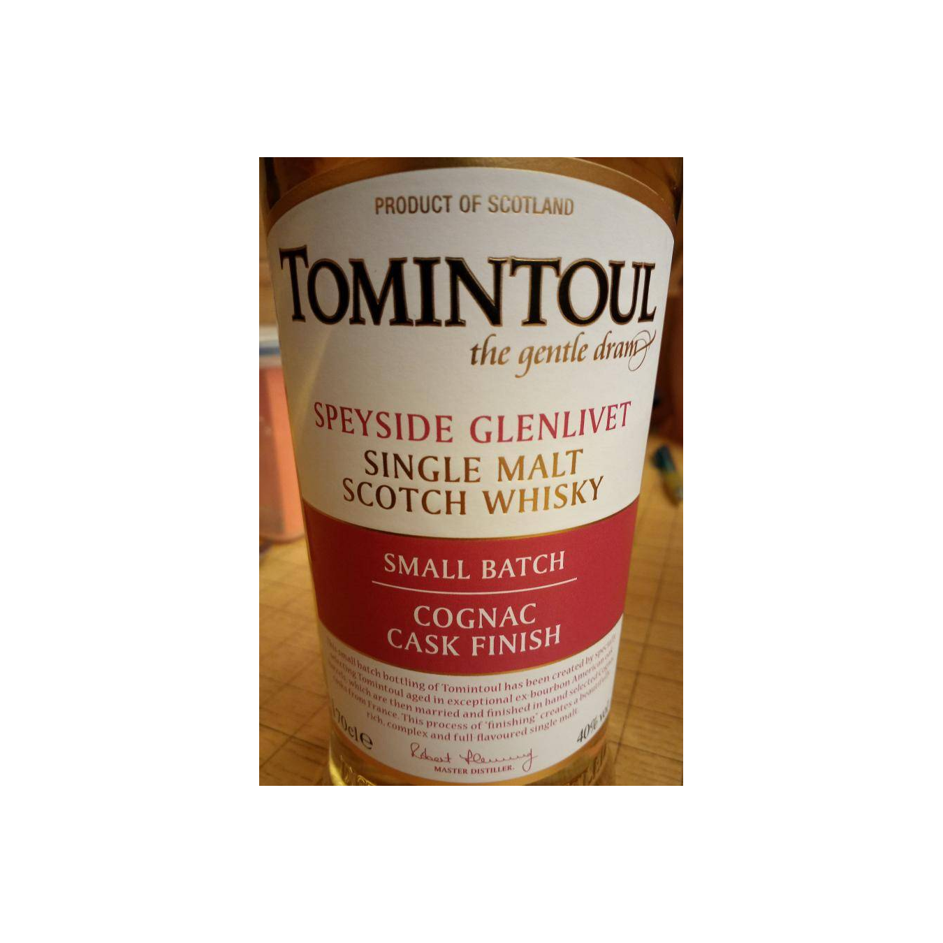 Tomintoul Small Batch Single Malt Whisky