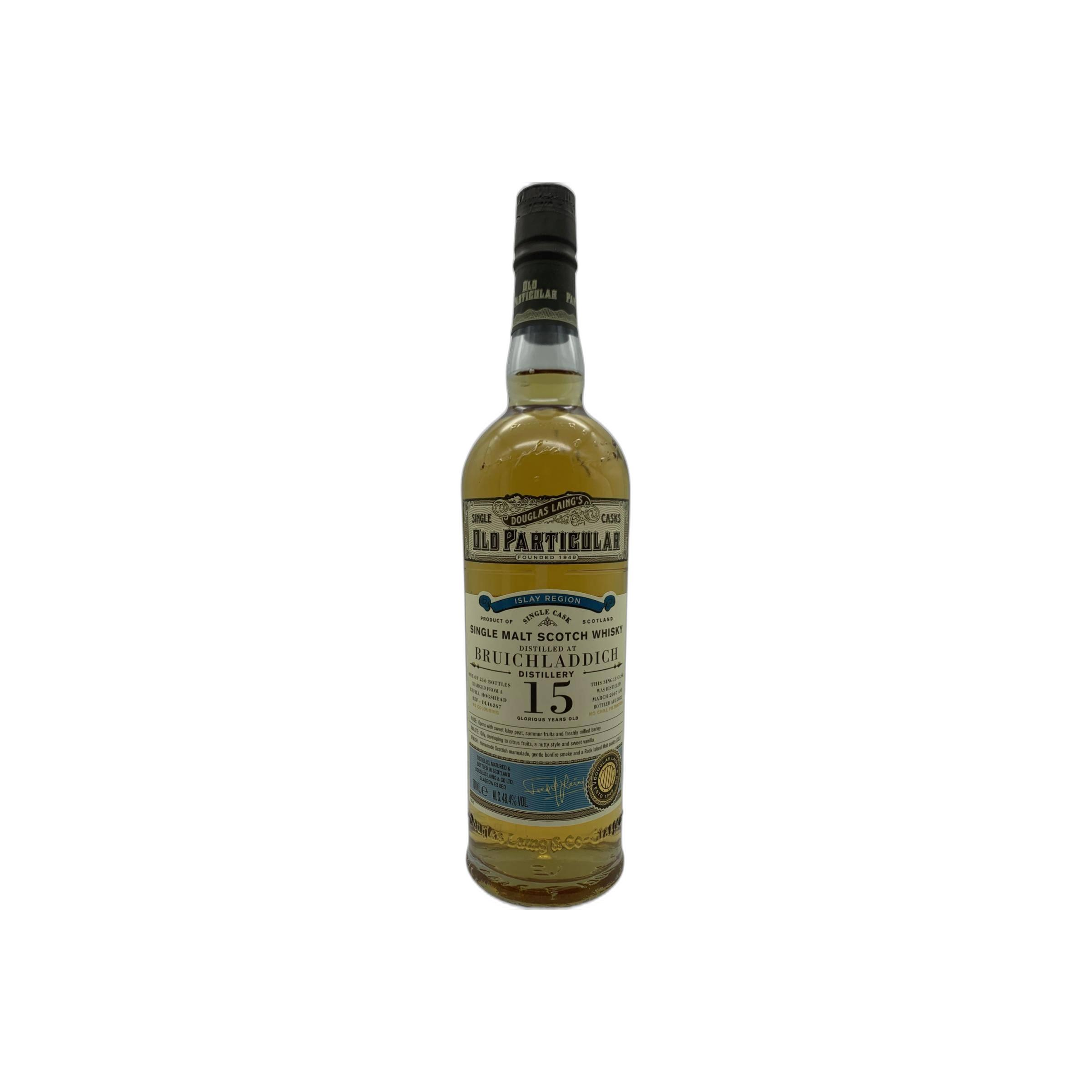 Bruichladdich Old Particular 2007 15 Years Single Malt Whisky
