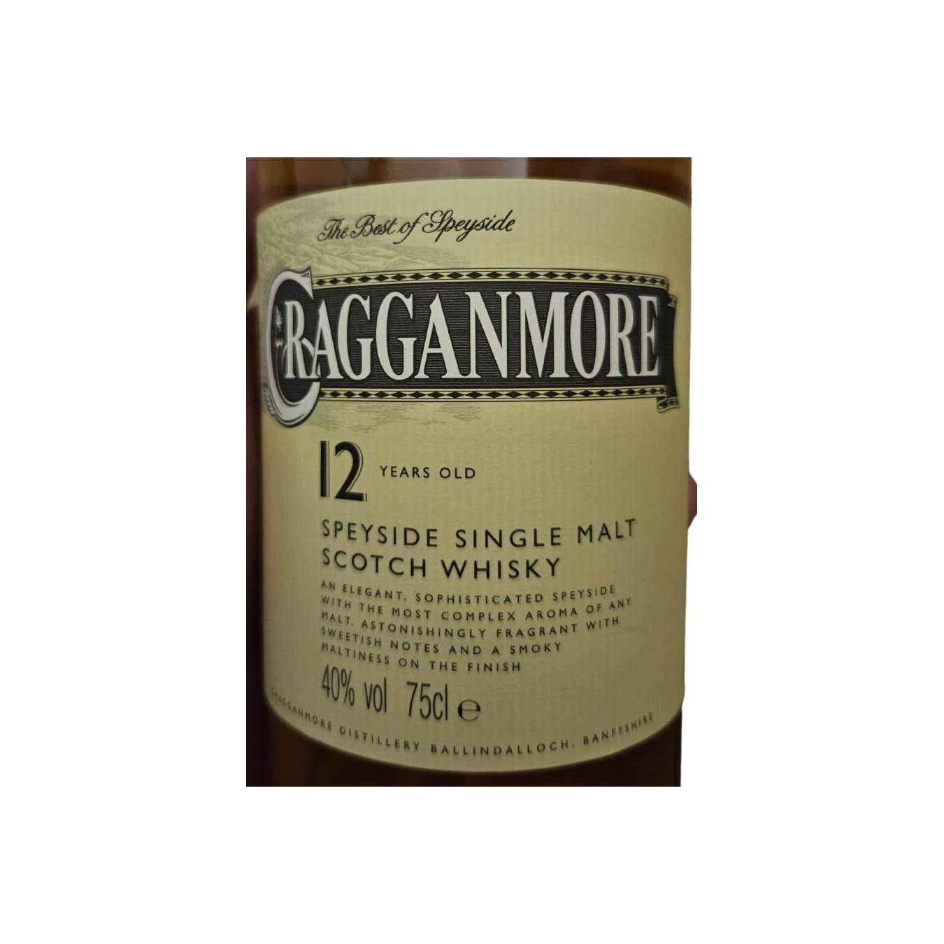 Cragganmore 12 Years Single Malt Whisky