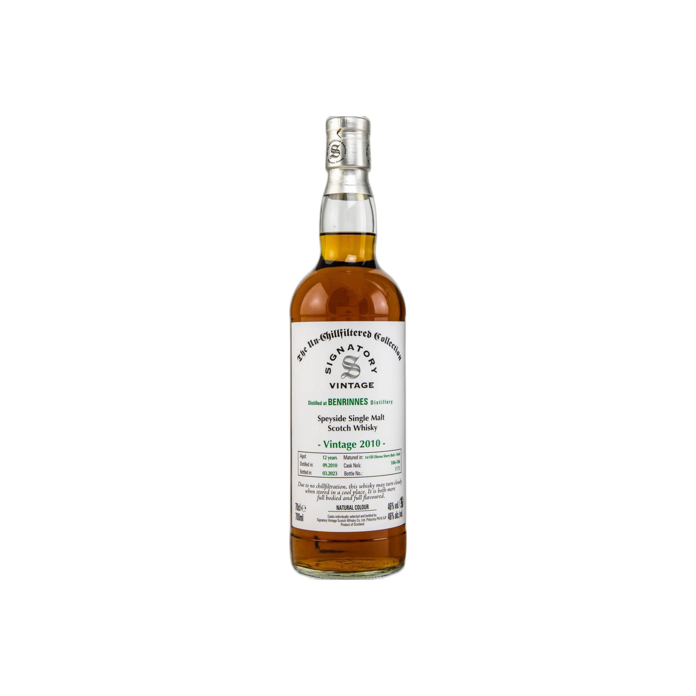 Signatory Vintage The Un-Chillfiltered Collection 2010 12 Years Single Malt Whisky