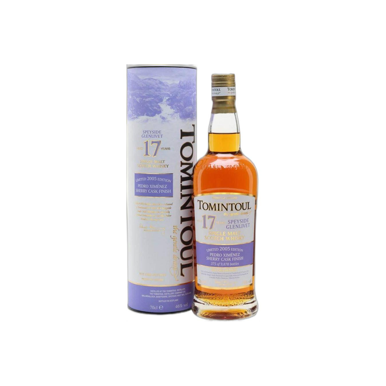 Tomintoul Limited Edition 2005 17 Years Single Malt Whisky