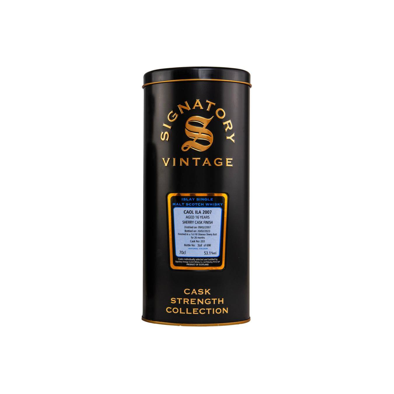 Caol Ila Cask Strength Collection 2007 16 Years Single Malt Whisky 3