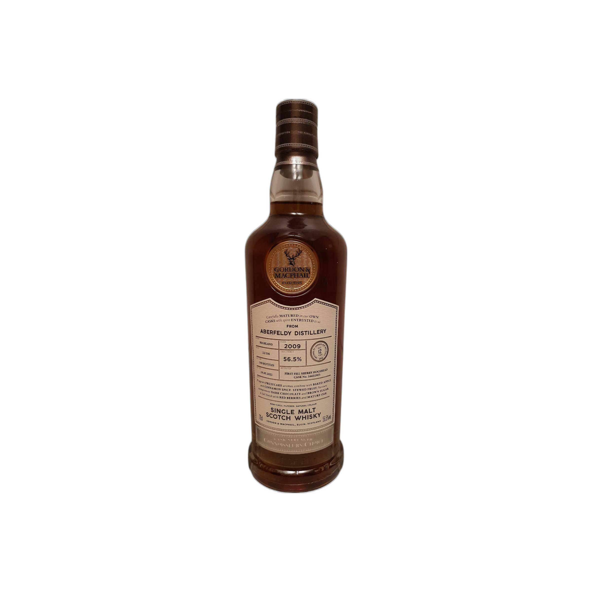 Aberfeldy Connoisseurs Choice - Cask Strength 2009 12 Years Single Malt Whisky