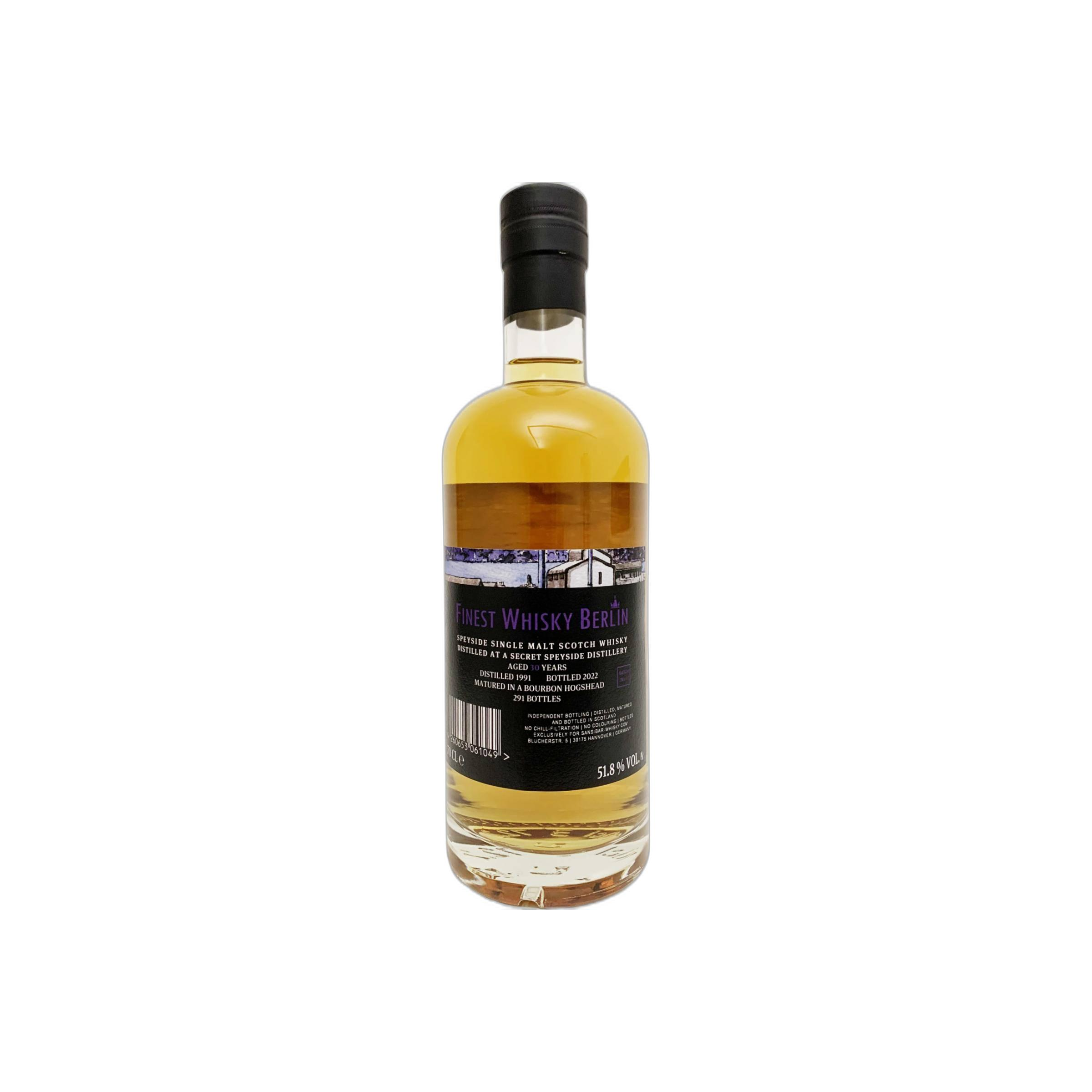 Speyside Single Malt Scotch Whisky 1991 Sb 2